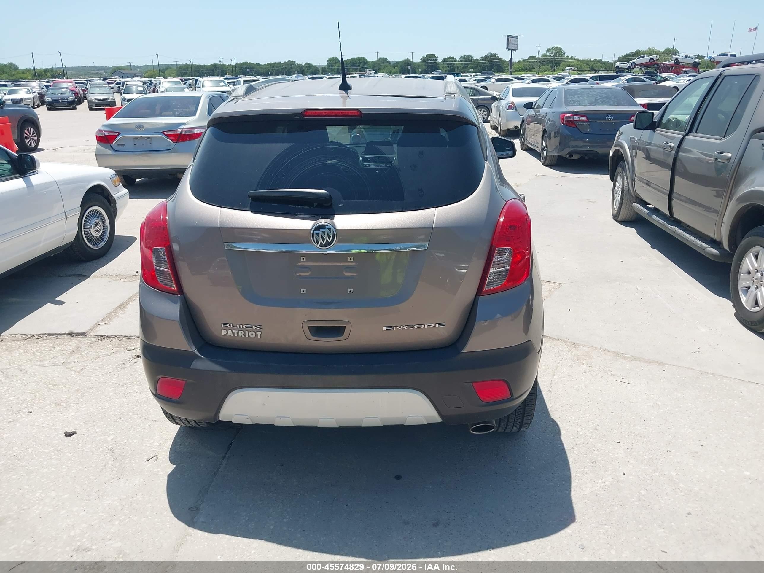 2014 Buick Encore   Brown vin: KL4CJASBXEB733175