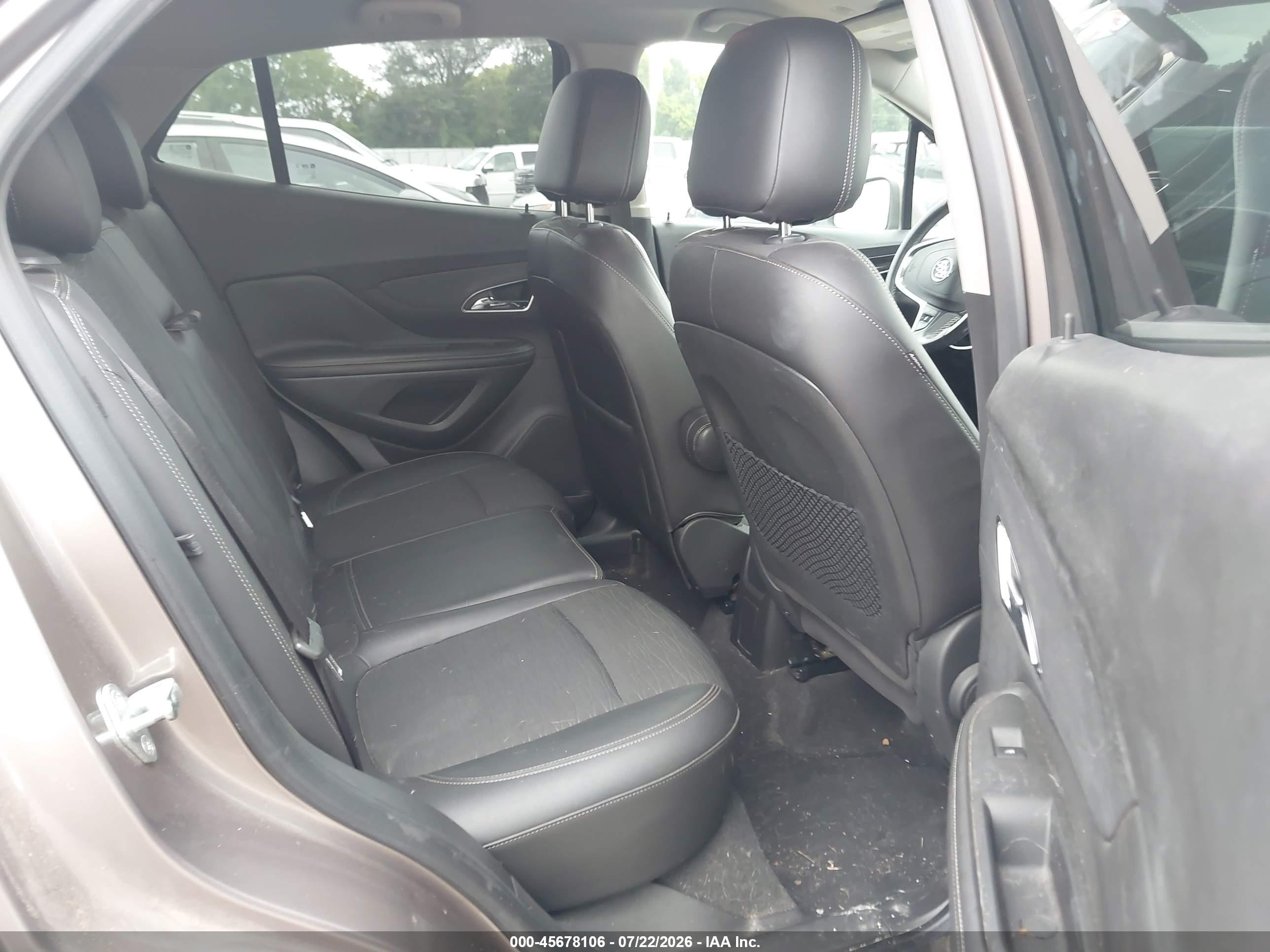 2015 Buick Encore   Brown vin: KL4CJASBXFB155306