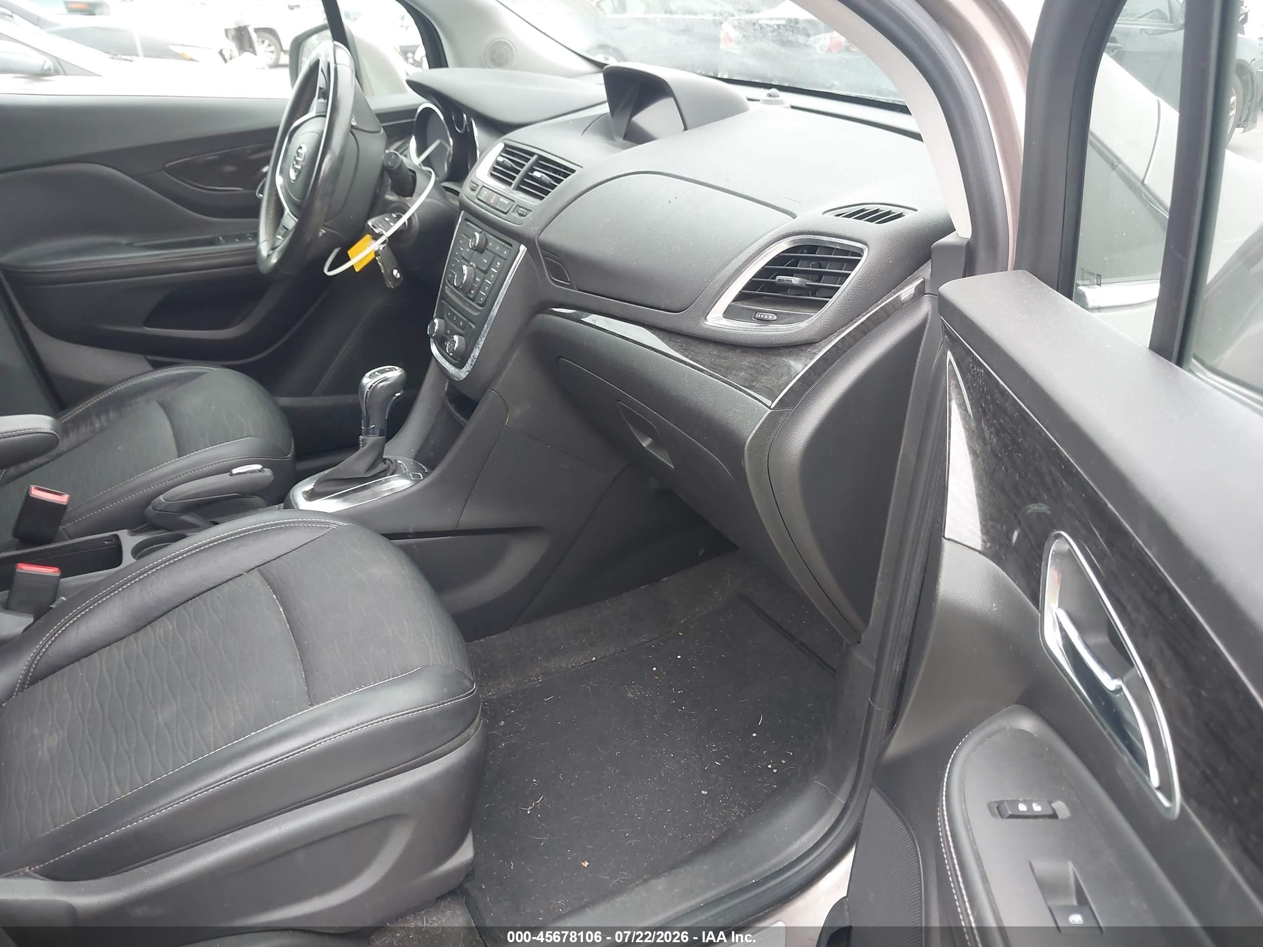 2015 Buick Encore   Brown vin: KL4CJASBXFB155306