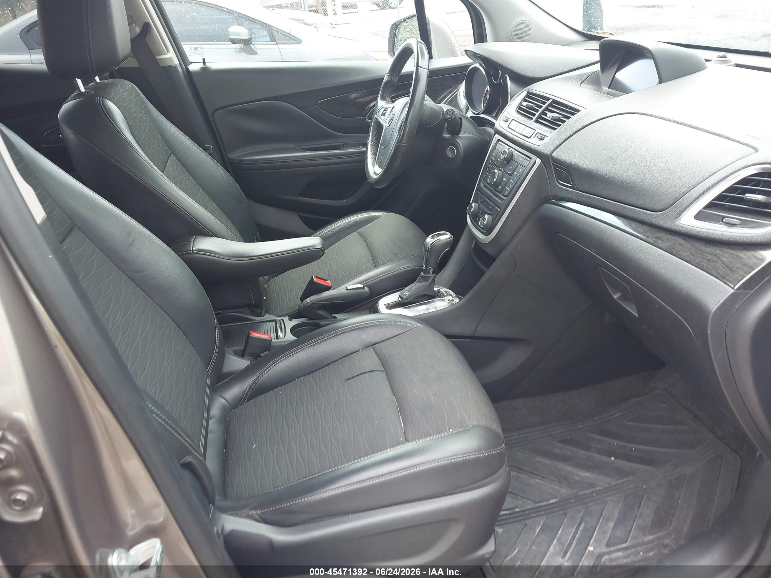 2015 Buick Encore   Коричневый vin: KL4CJASBXFB205685
