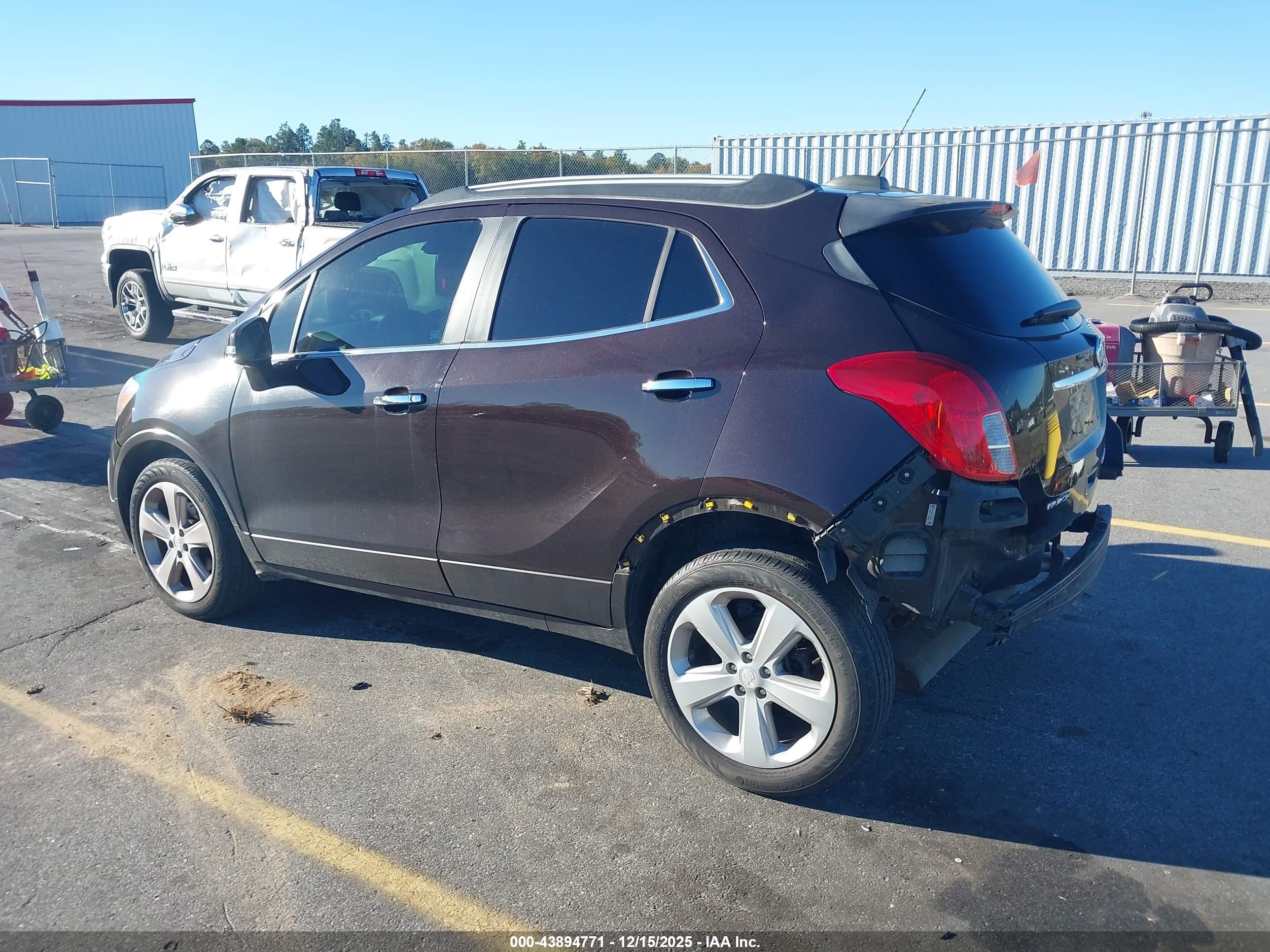 2015 Buick Encore   Champagne vin: KL4CJASBXFB242235