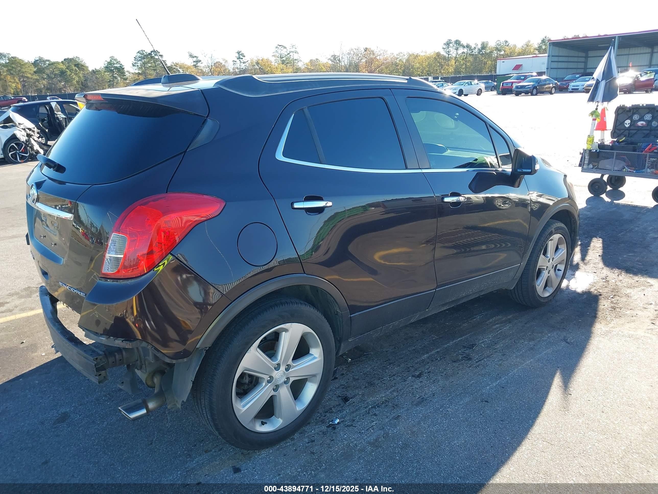 2015 Buick Encore   Champagne vin: KL4CJASBXFB242235