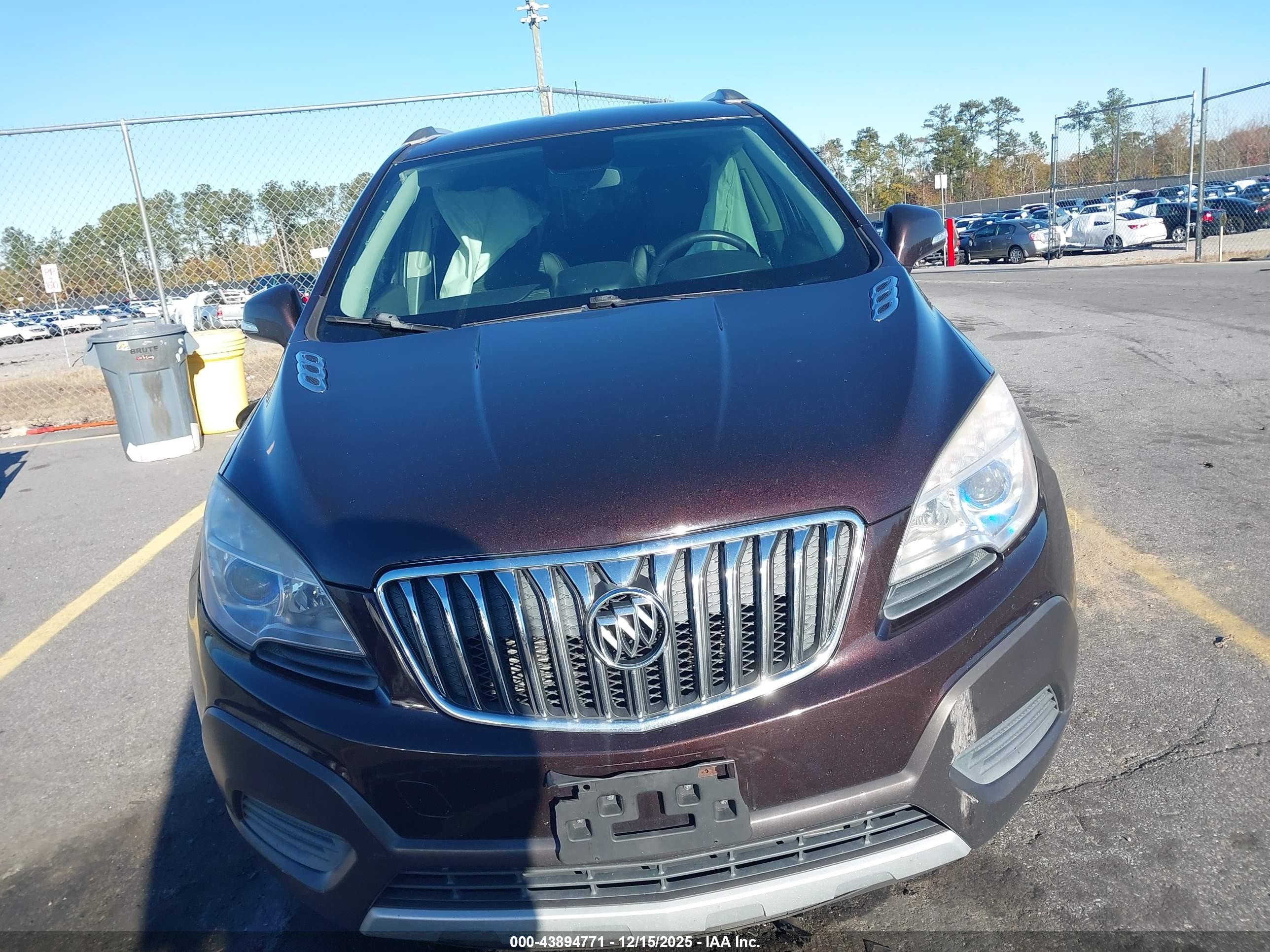 2015 Buick Encore   Champagne vin: KL4CJASBXFB242235