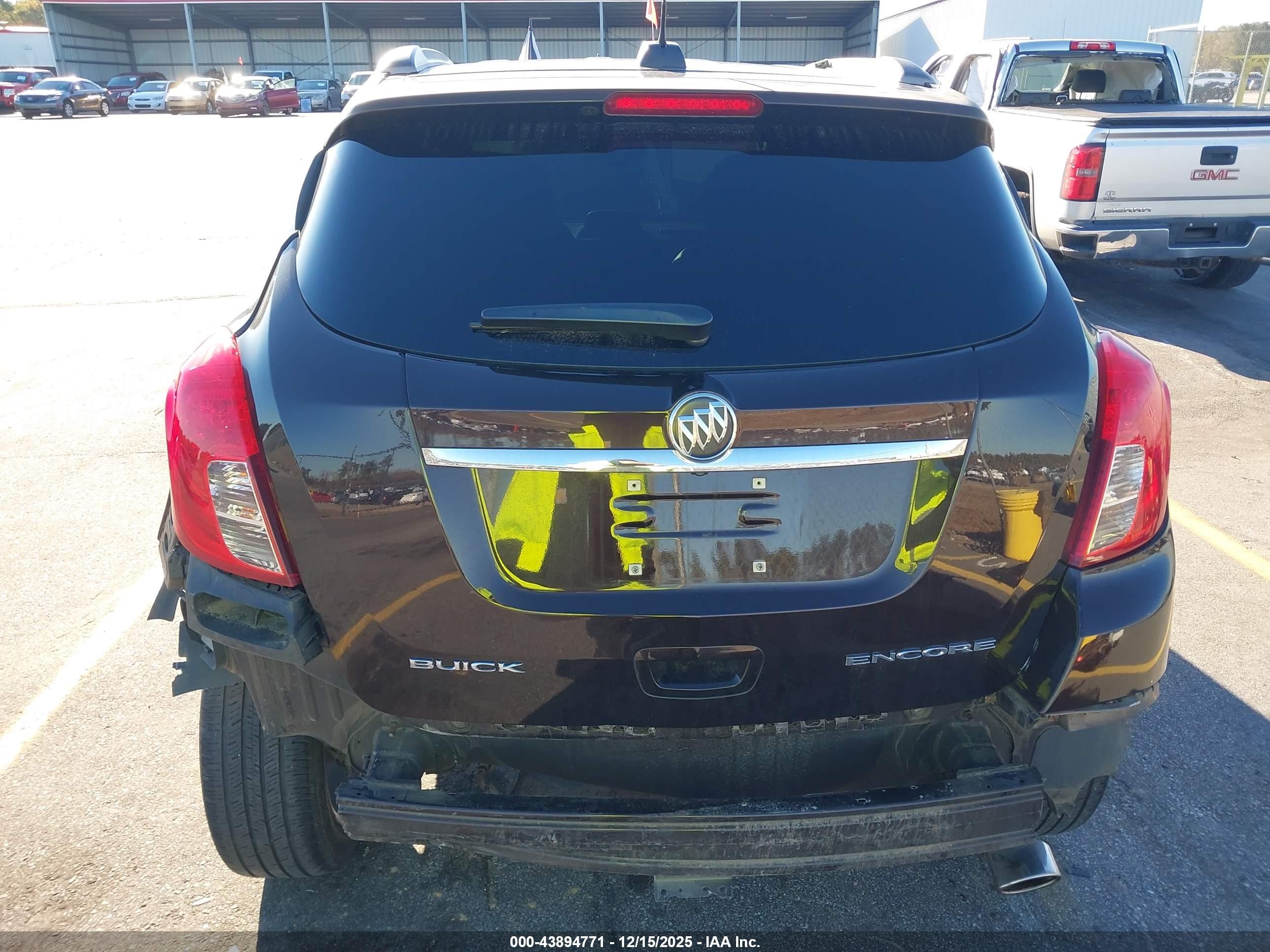 2015 Buick Encore   Champagne vin: KL4CJASBXFB242235
