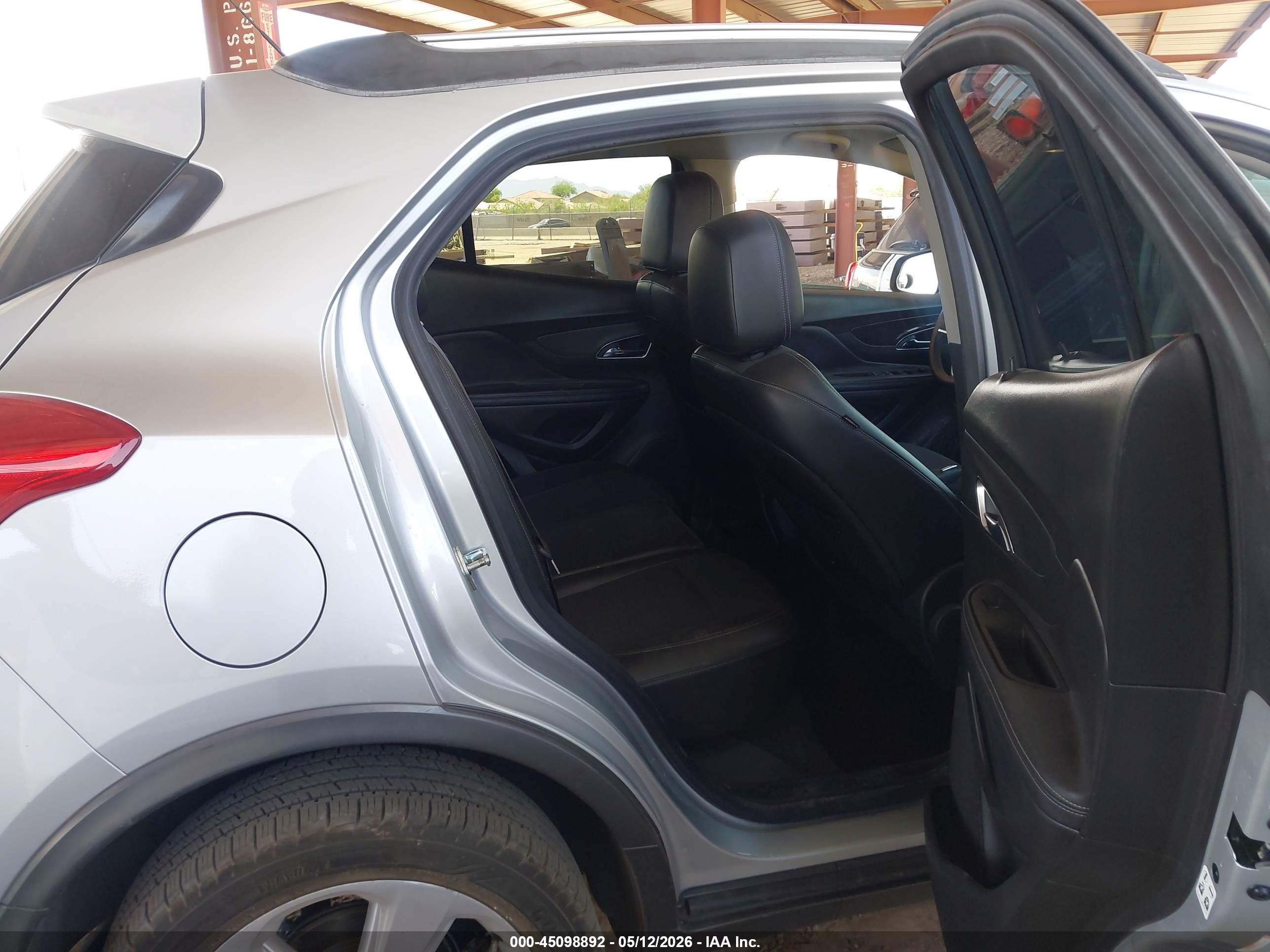 2015 Buick Encore   Серебряный vin: KL4CJASBXFB259620
