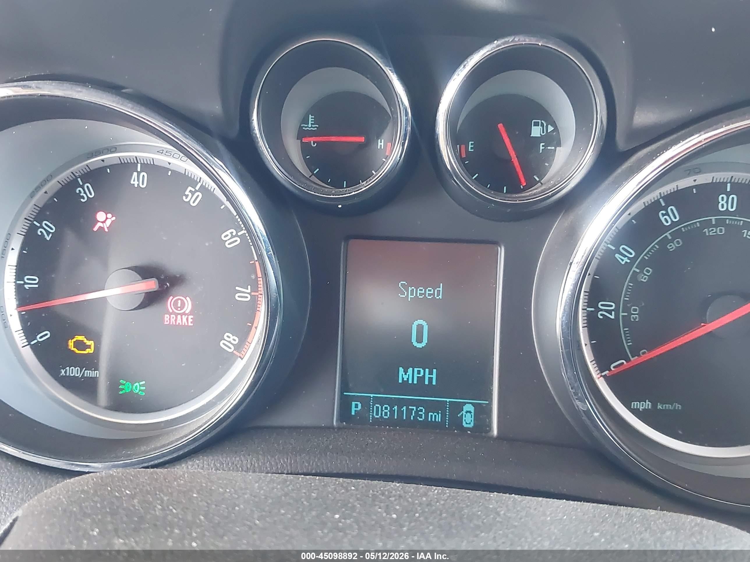 2015 Buick Encore   Серебряный vin: KL4CJASBXFB259620