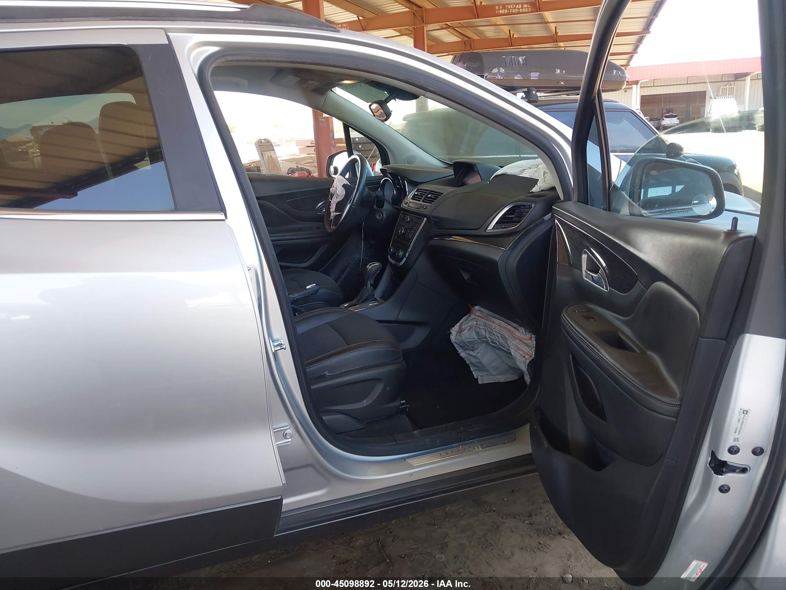 2015 Buick Encore   Серебряный vin: KL4CJASBXFB259620