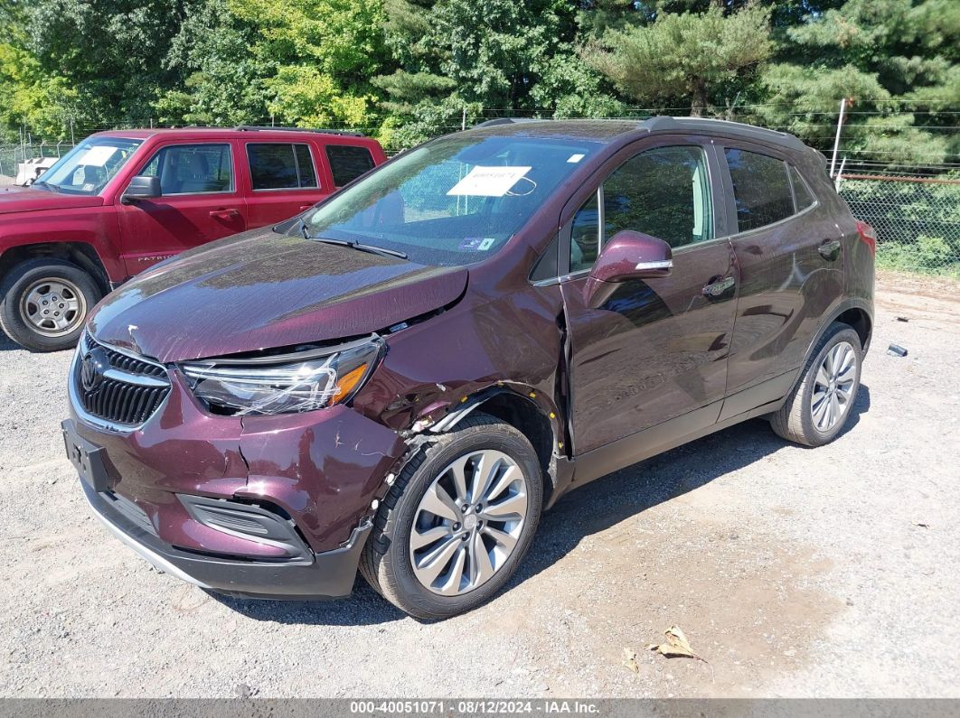 2018 Buick Encore Preferred Purple vin: KL4CJASBXJB565998
