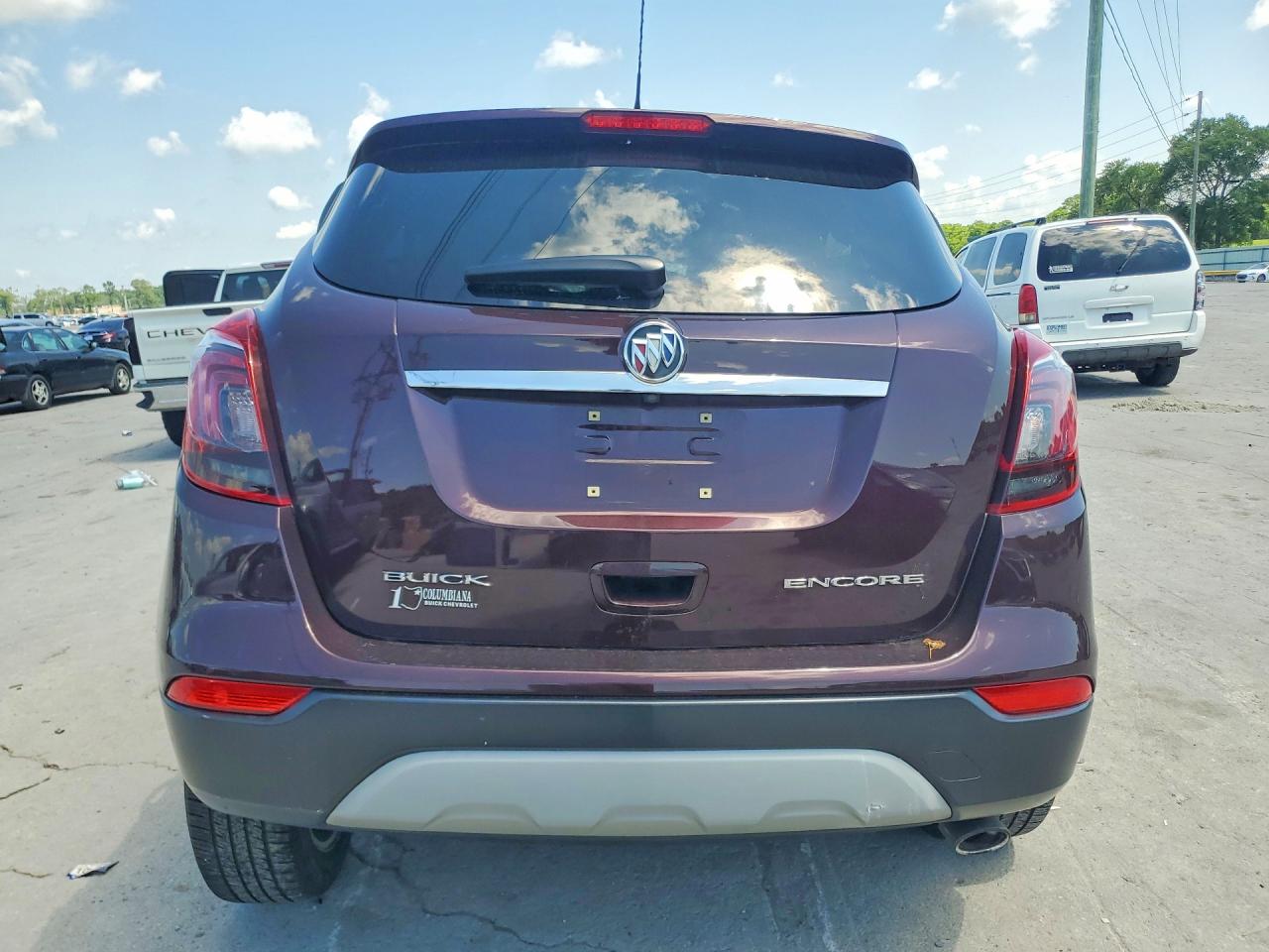2018 Buick Encore Preferred Фиолетовый vin: KL4CJASBXJB565998