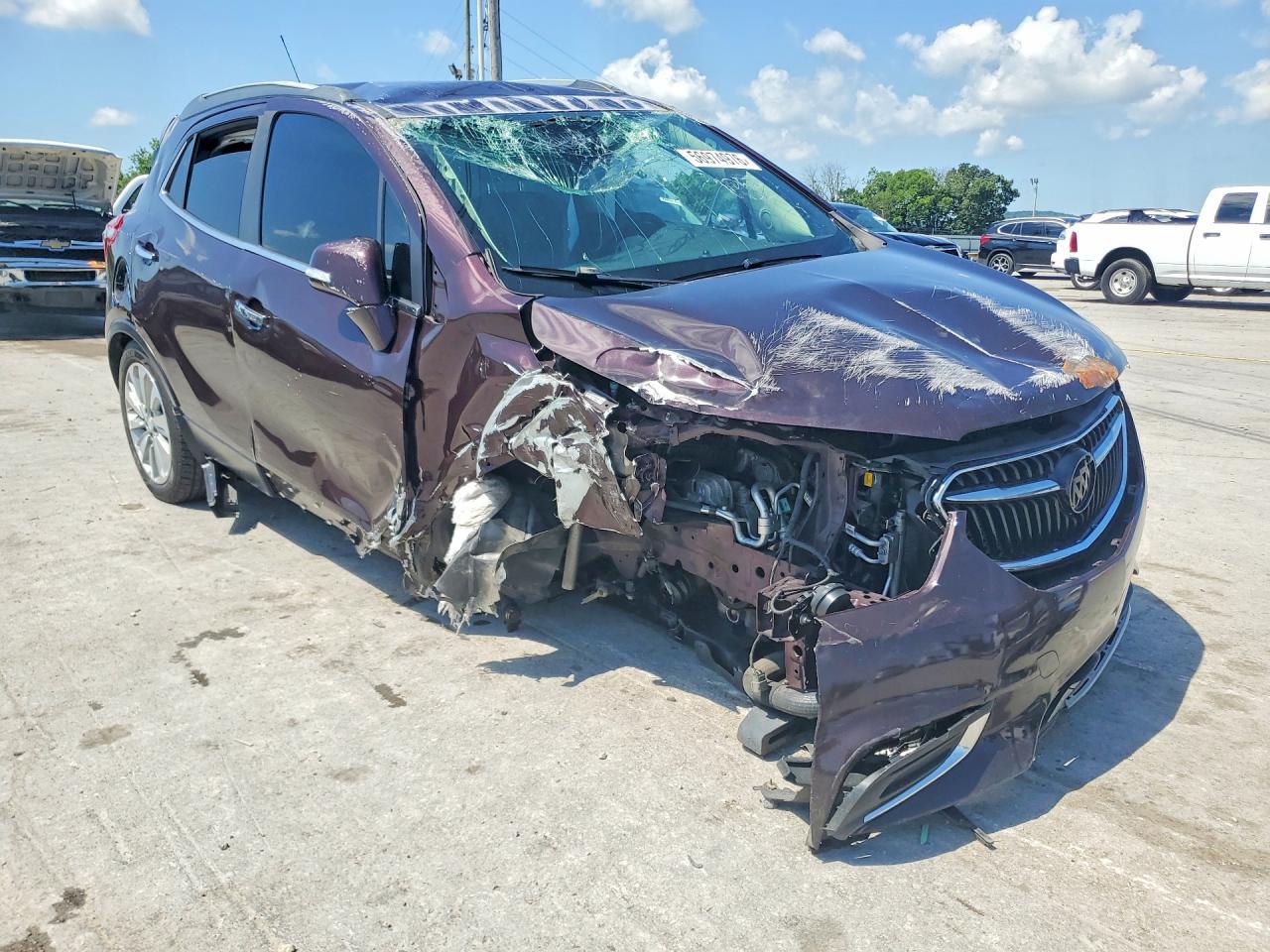 2018 Buick Encore Preferred Фиолетовый vin: KL4CJASBXJB565998