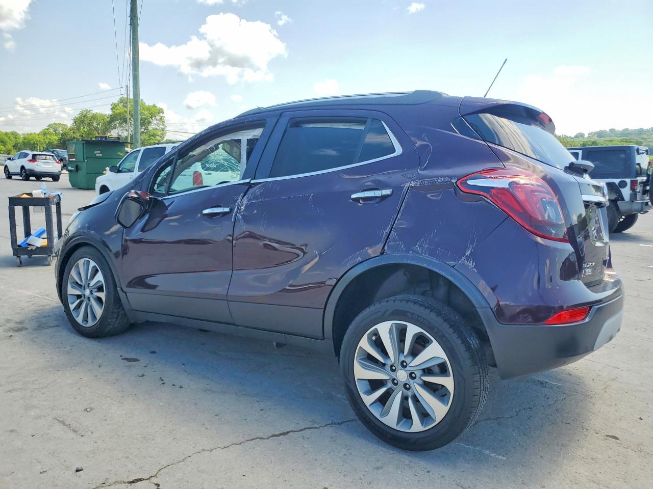 2018 Buick Encore Preferred Фиолетовый vin: KL4CJASBXJB565998