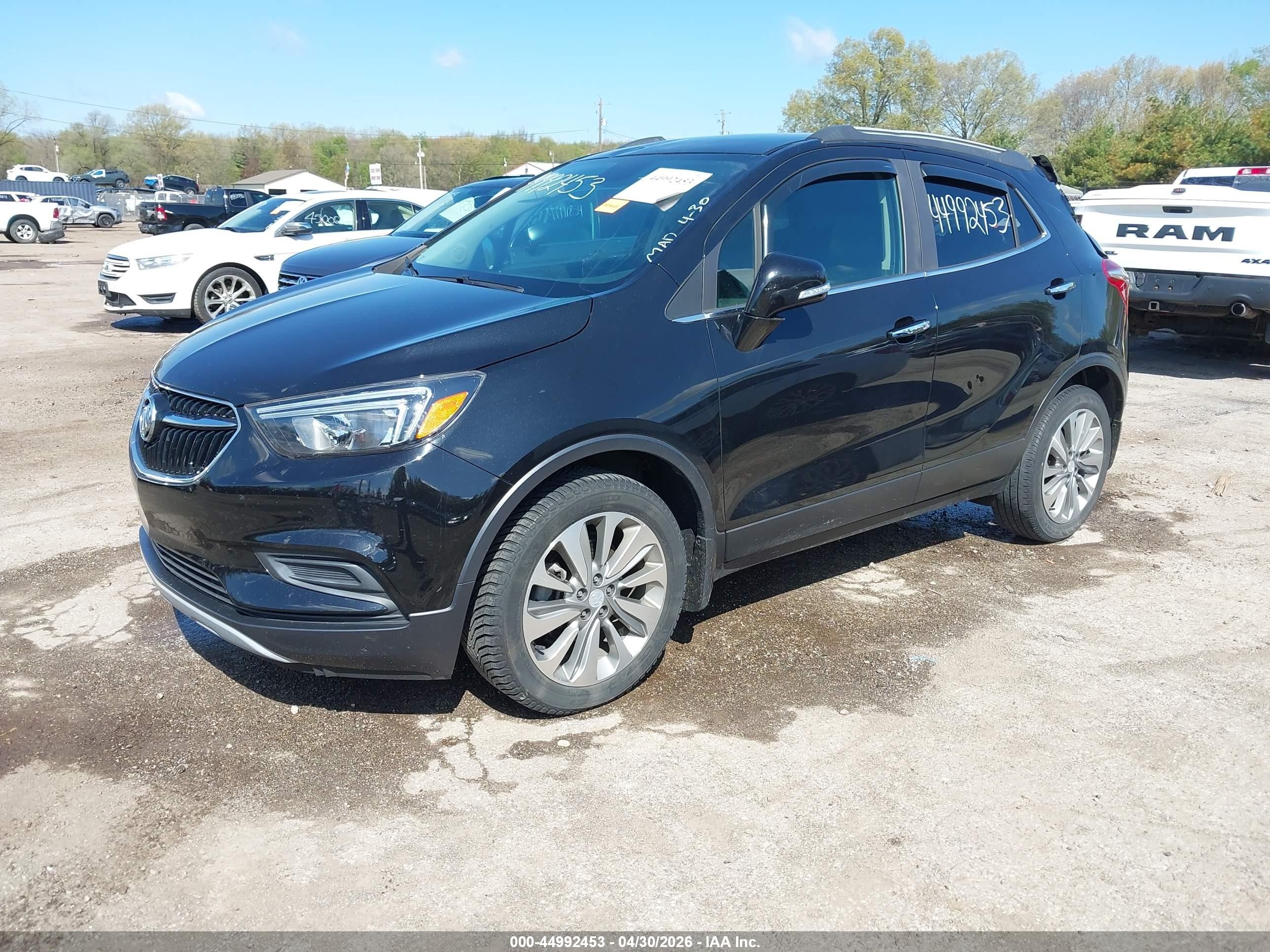 2019 Buick Encore Fwd Preferred Black vin: KL4CJASBXKB706859