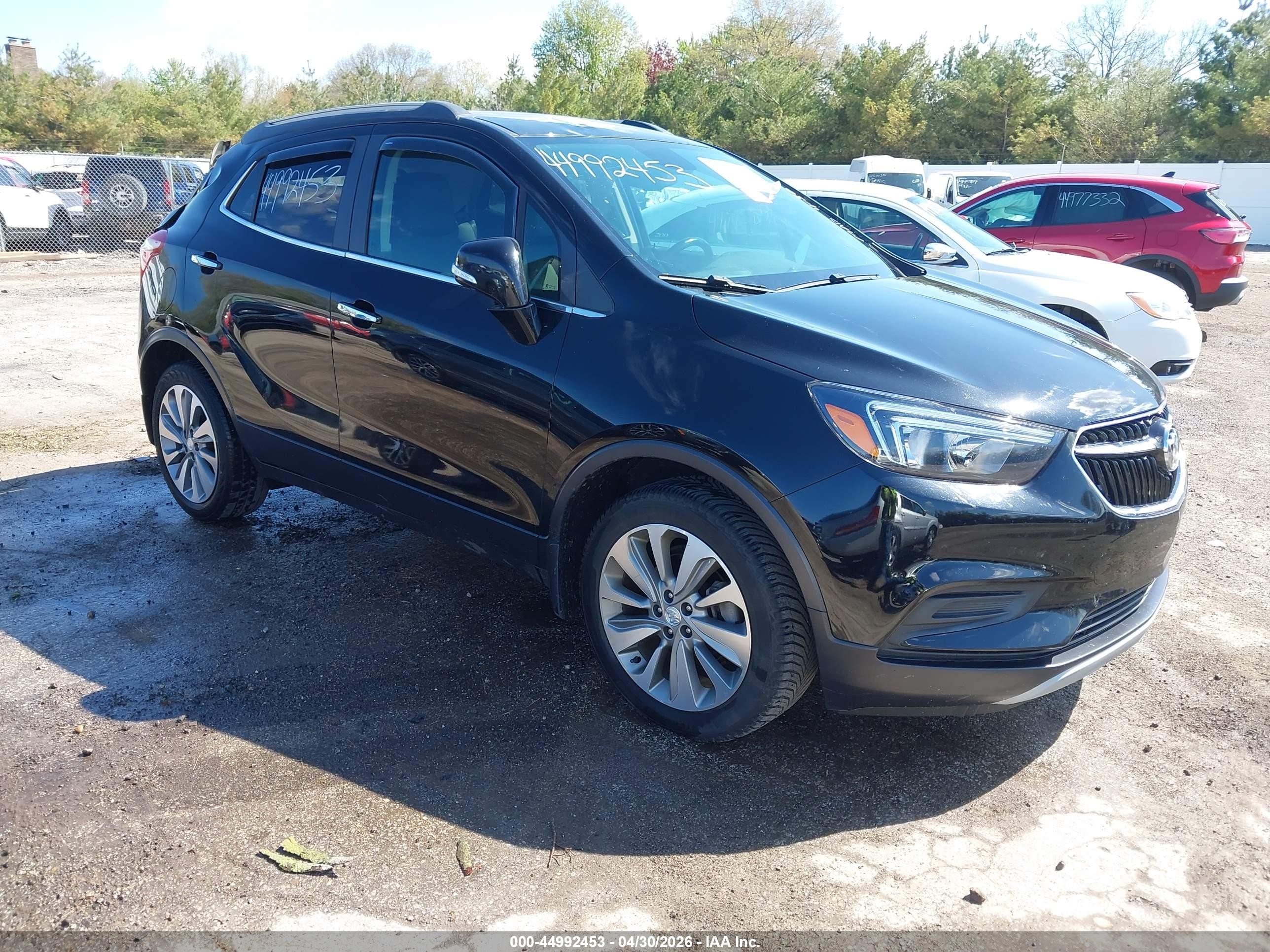 2019 Buick Encore Fwd Preferred Black vin: KL4CJASBXKB706859