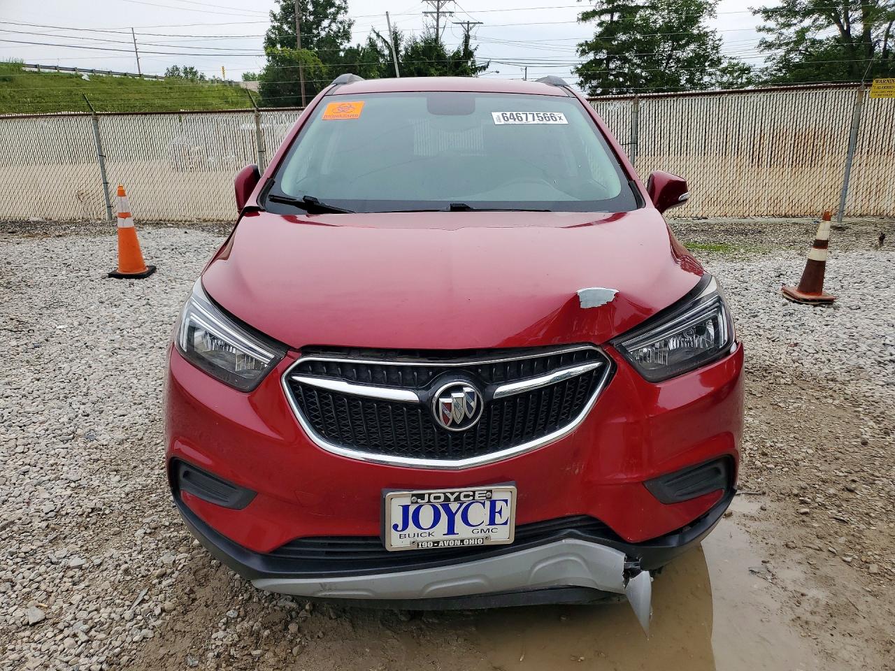 2019 Buick Encore Preferred Red vin: KL4CJASBXKB802510