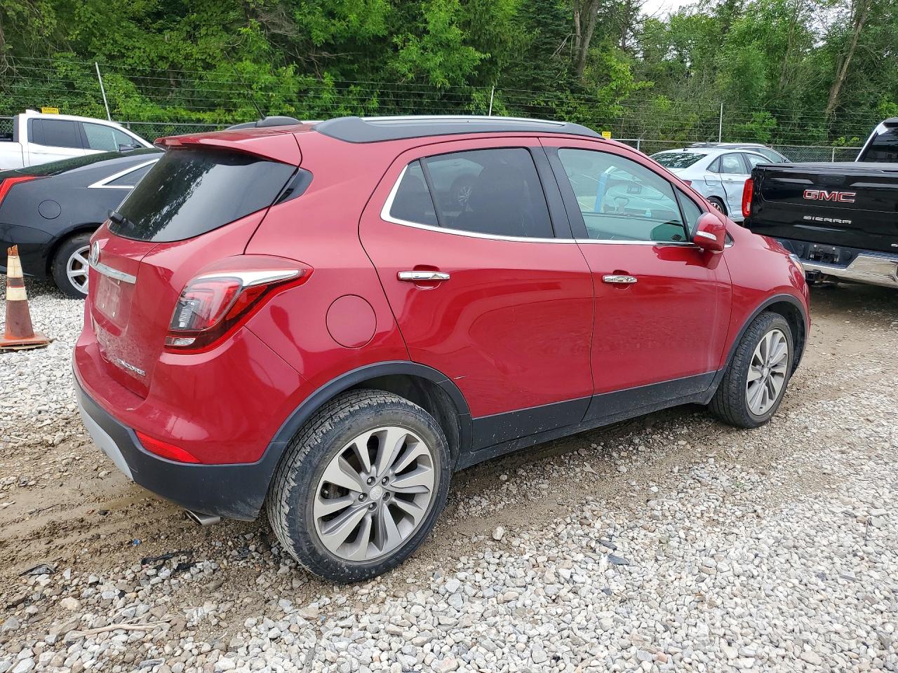 2019 Buick Encore Preferred Red vin: KL4CJASBXKB802510