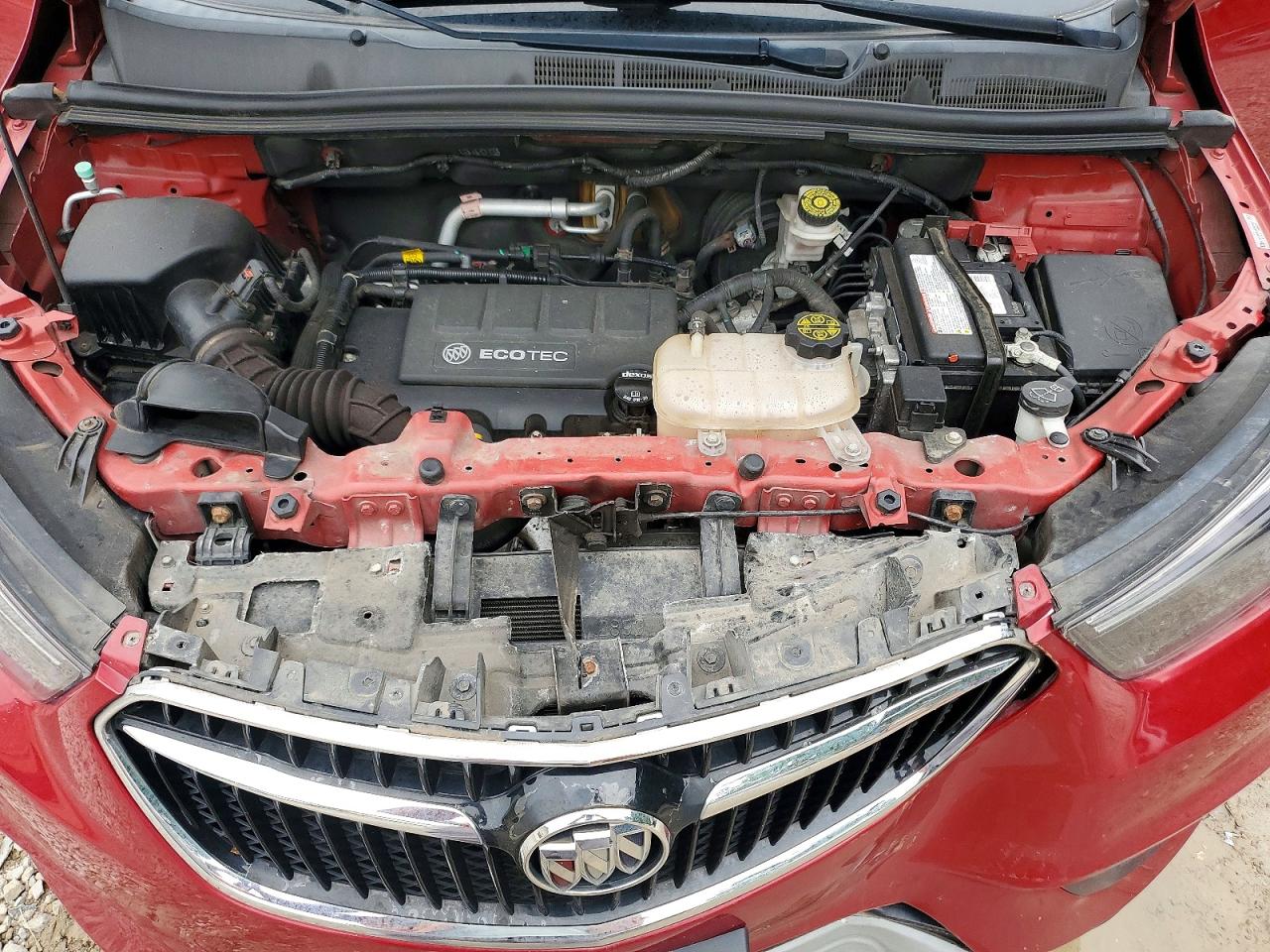 2019 Buick Encore Preferred Red vin: KL4CJASBXKB802510