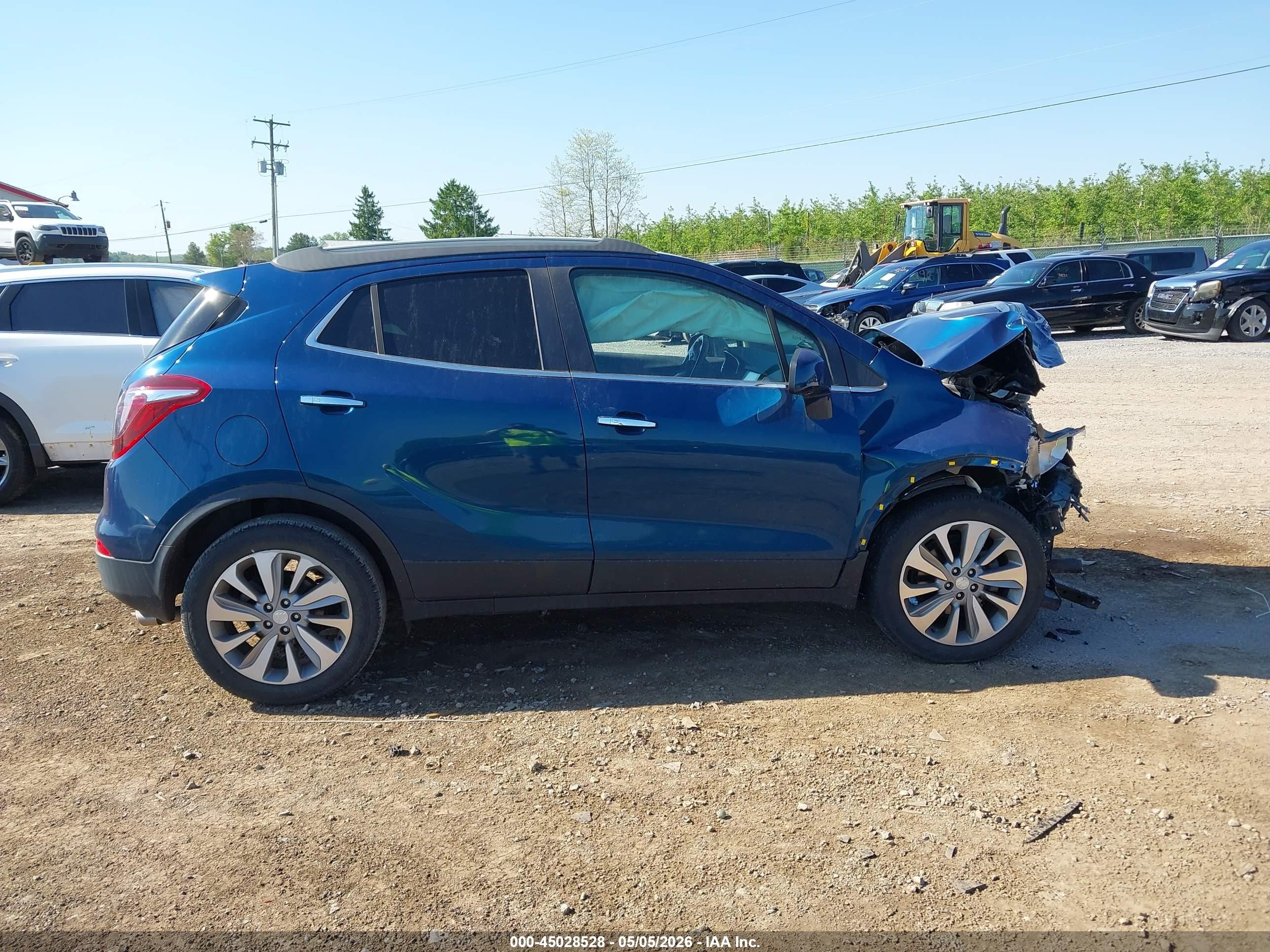 2020 Buick Encore Fwd Preferred Синий vin: KL4CJASBXLB030060