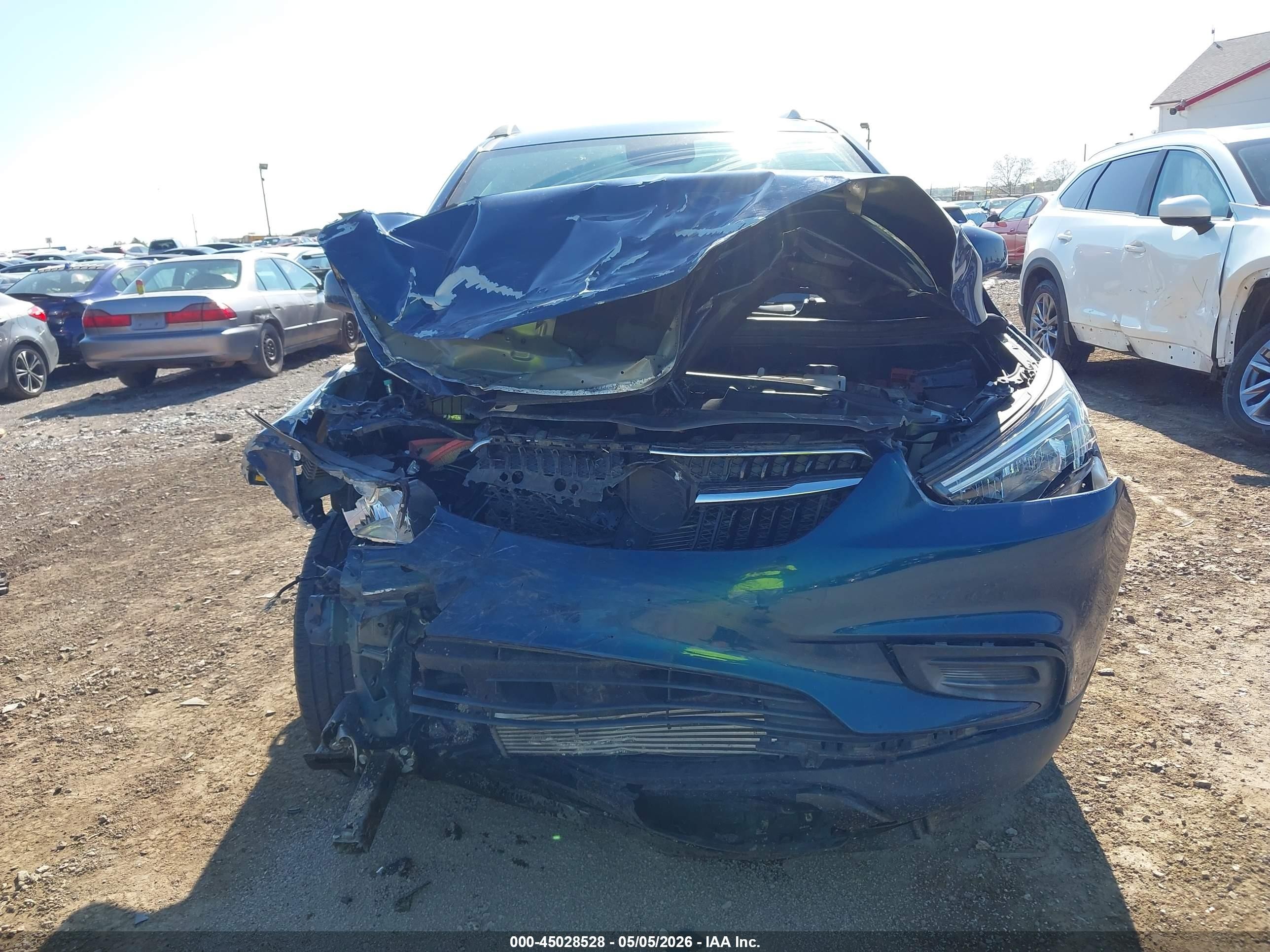 2020 Buick Encore Fwd Preferred Синий vin: KL4CJASBXLB030060