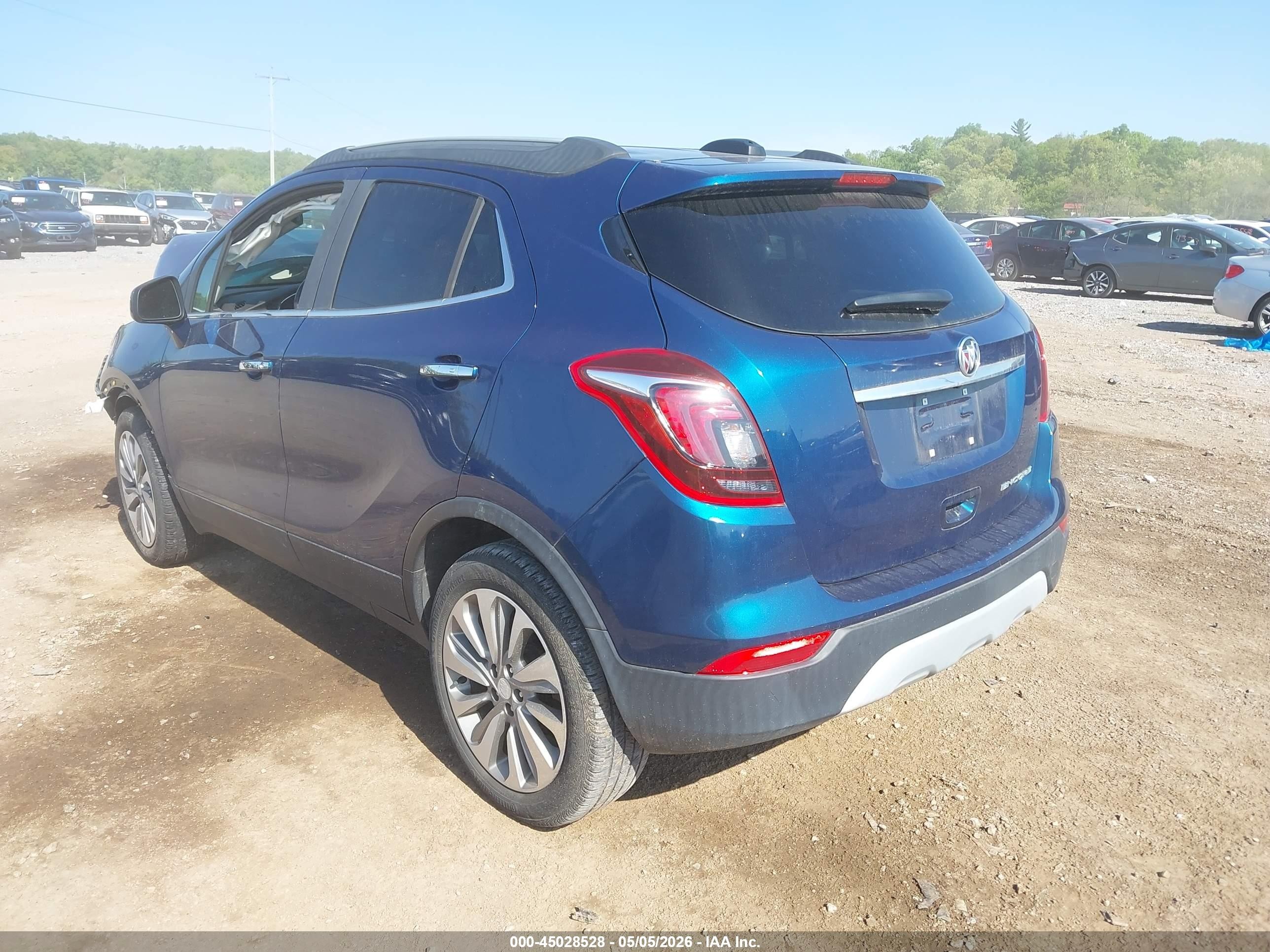 2020 Buick Encore Fwd Preferred Синий vin: KL4CJASBXLB030060