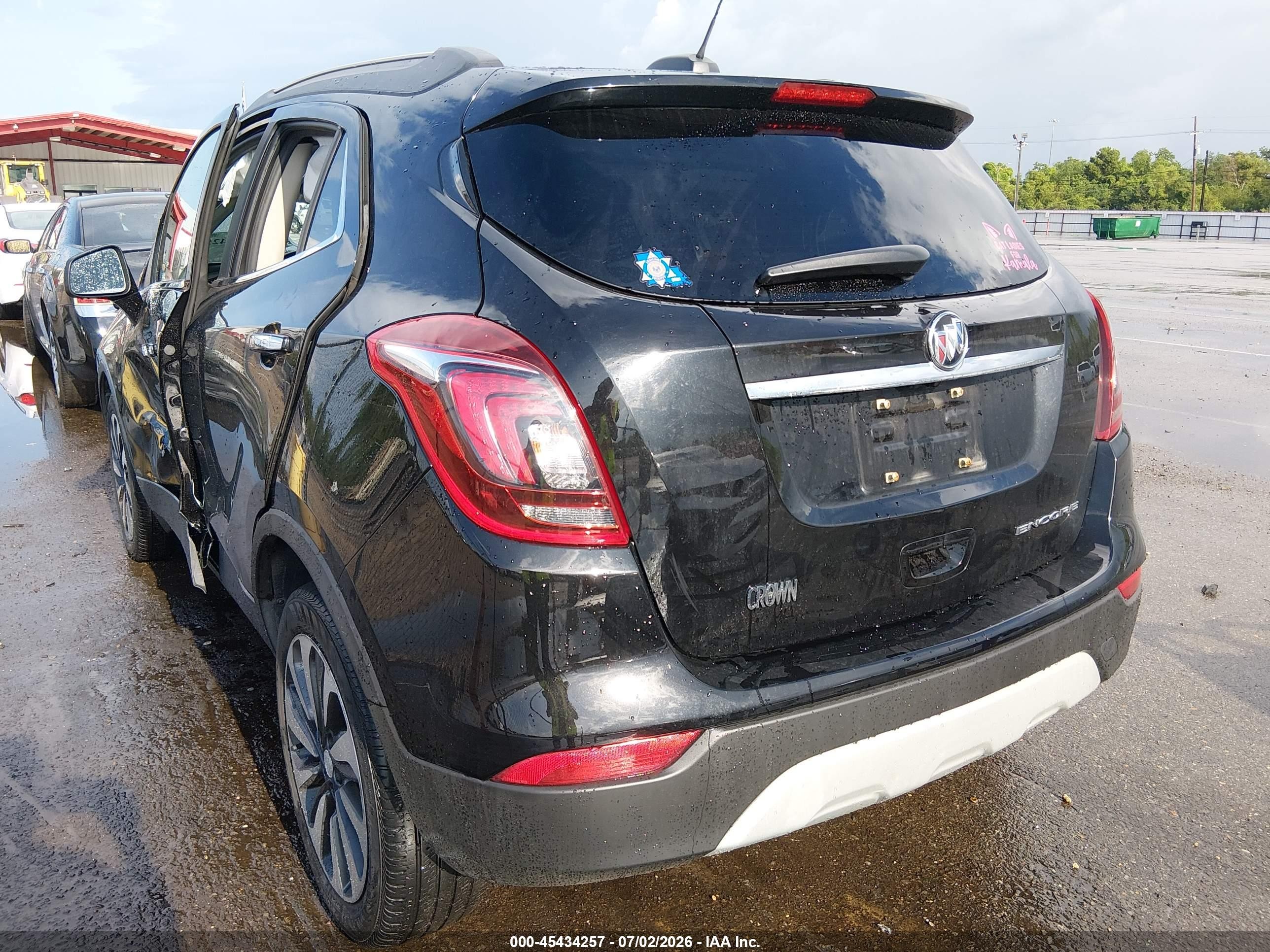 2022 Buick Encore Fwd Preferred Black vin: KL4CJASM0NB501539