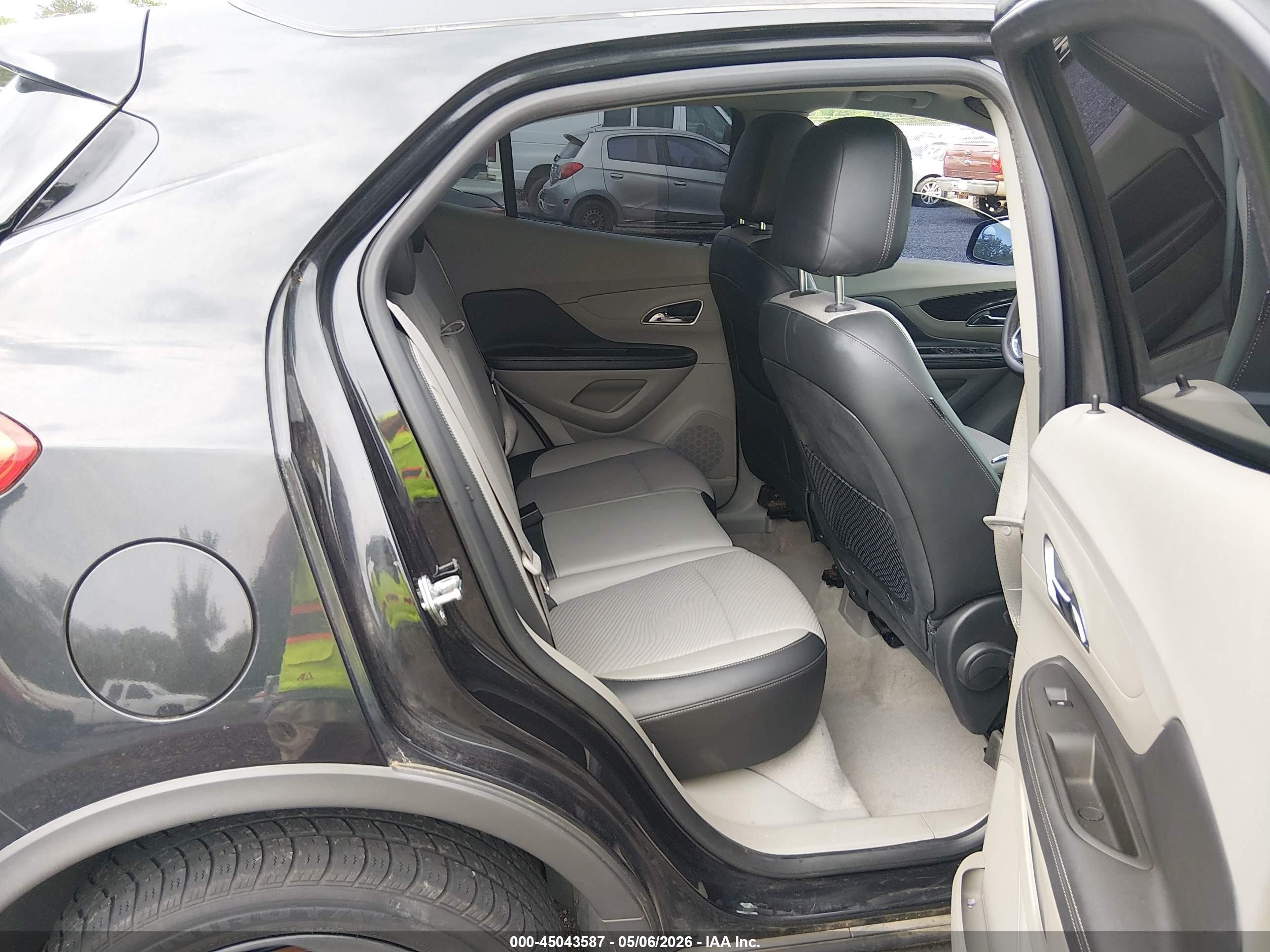 2013 Buick Encore Convenience Черный vin: KL4CJBSB0DB058750