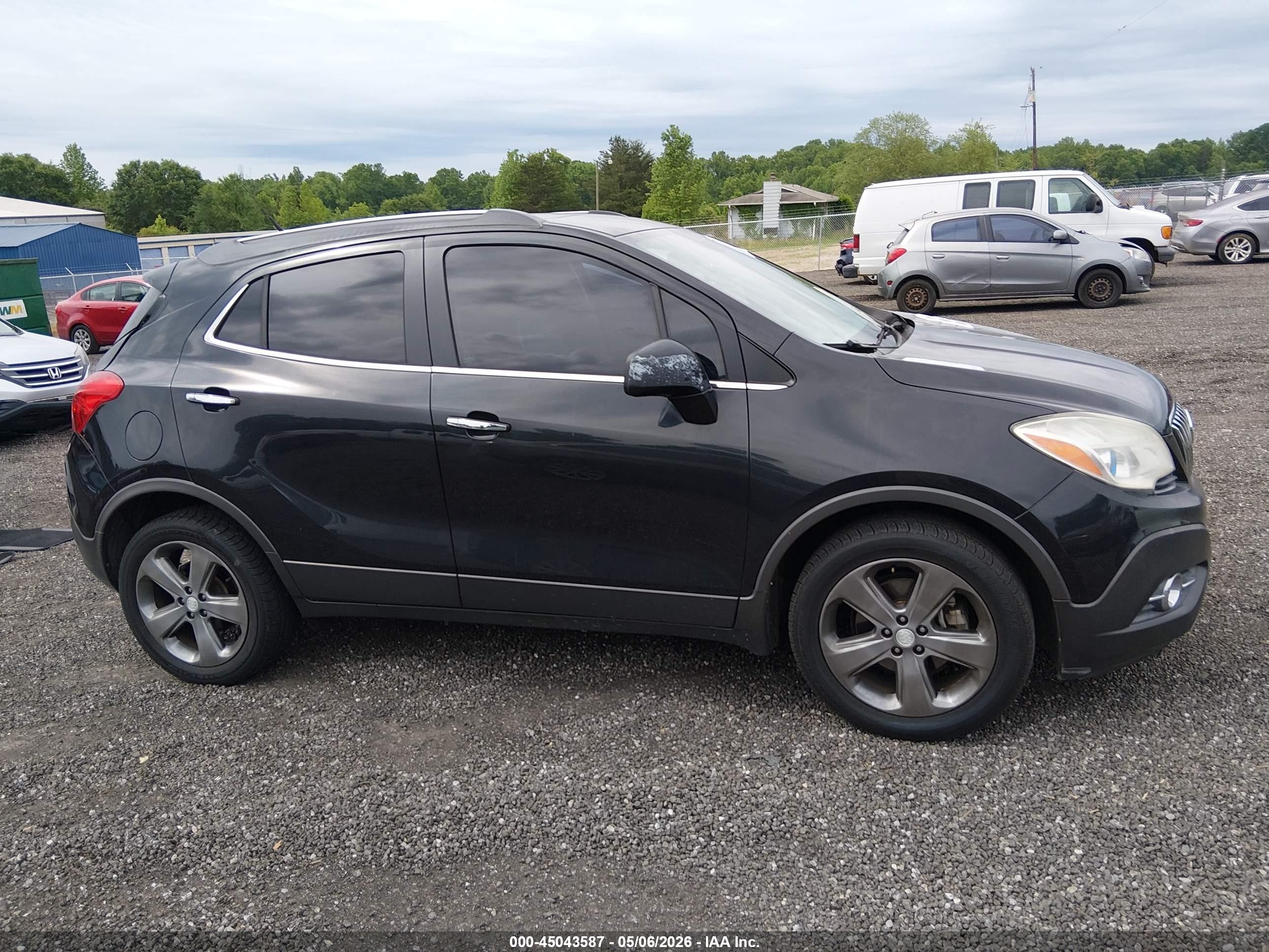 2013 Buick Encore Convenience Черный vin: KL4CJBSB0DB058750