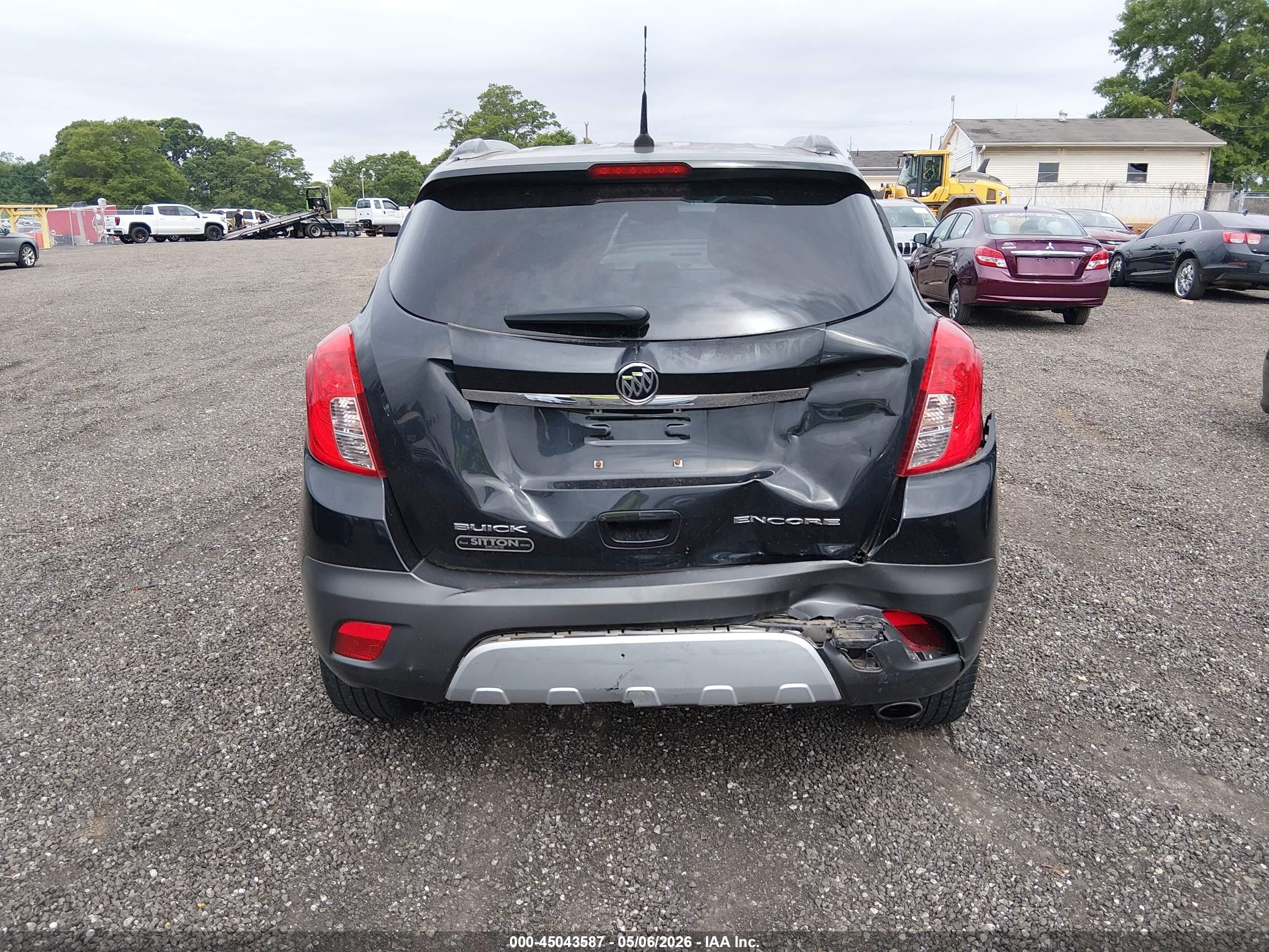 2013 Buick Encore Convenience Черный vin: KL4CJBSB0DB058750