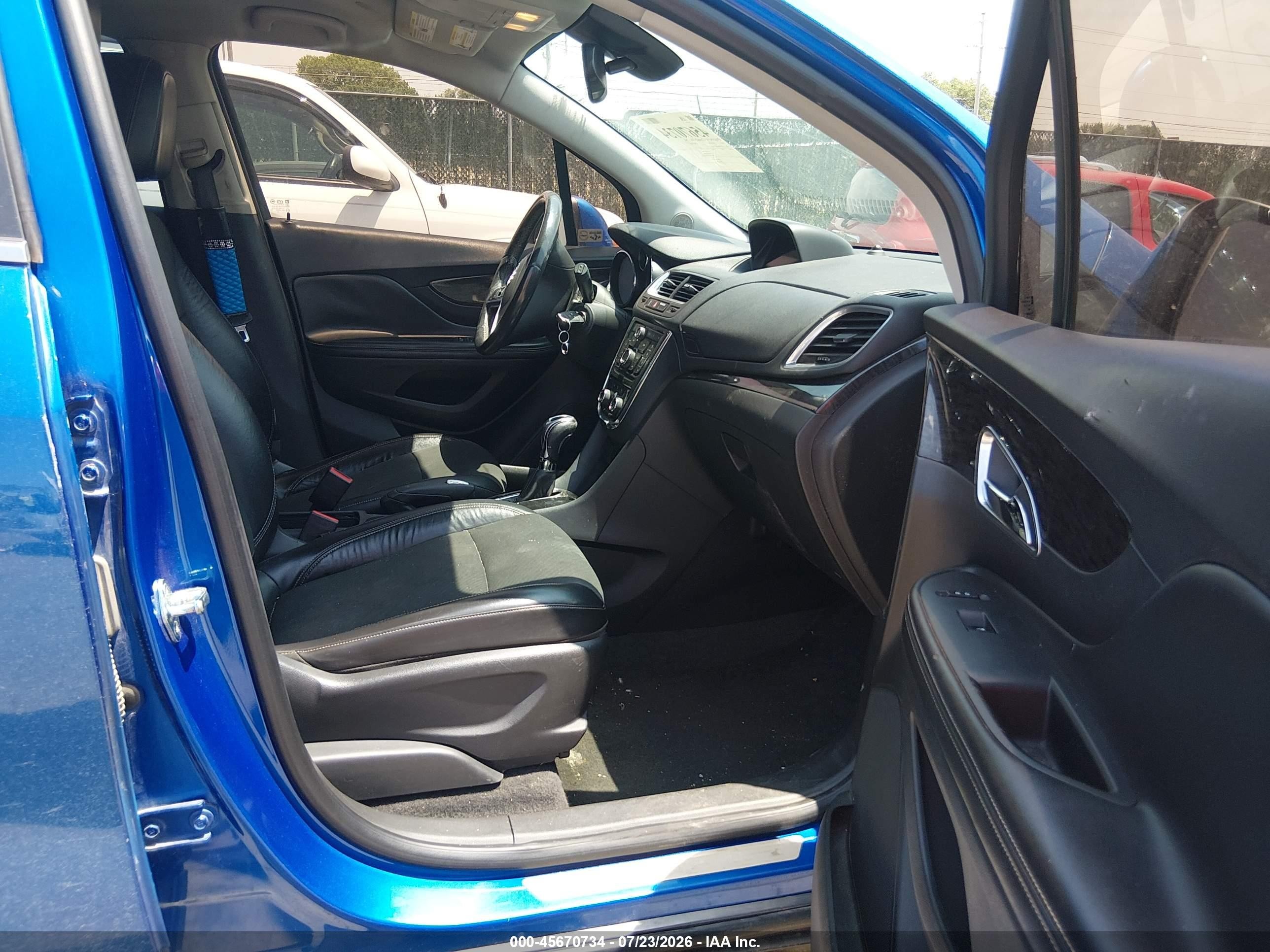 2013 Buick Encore Convenience Blue vin: KL4CJBSB0DB126318