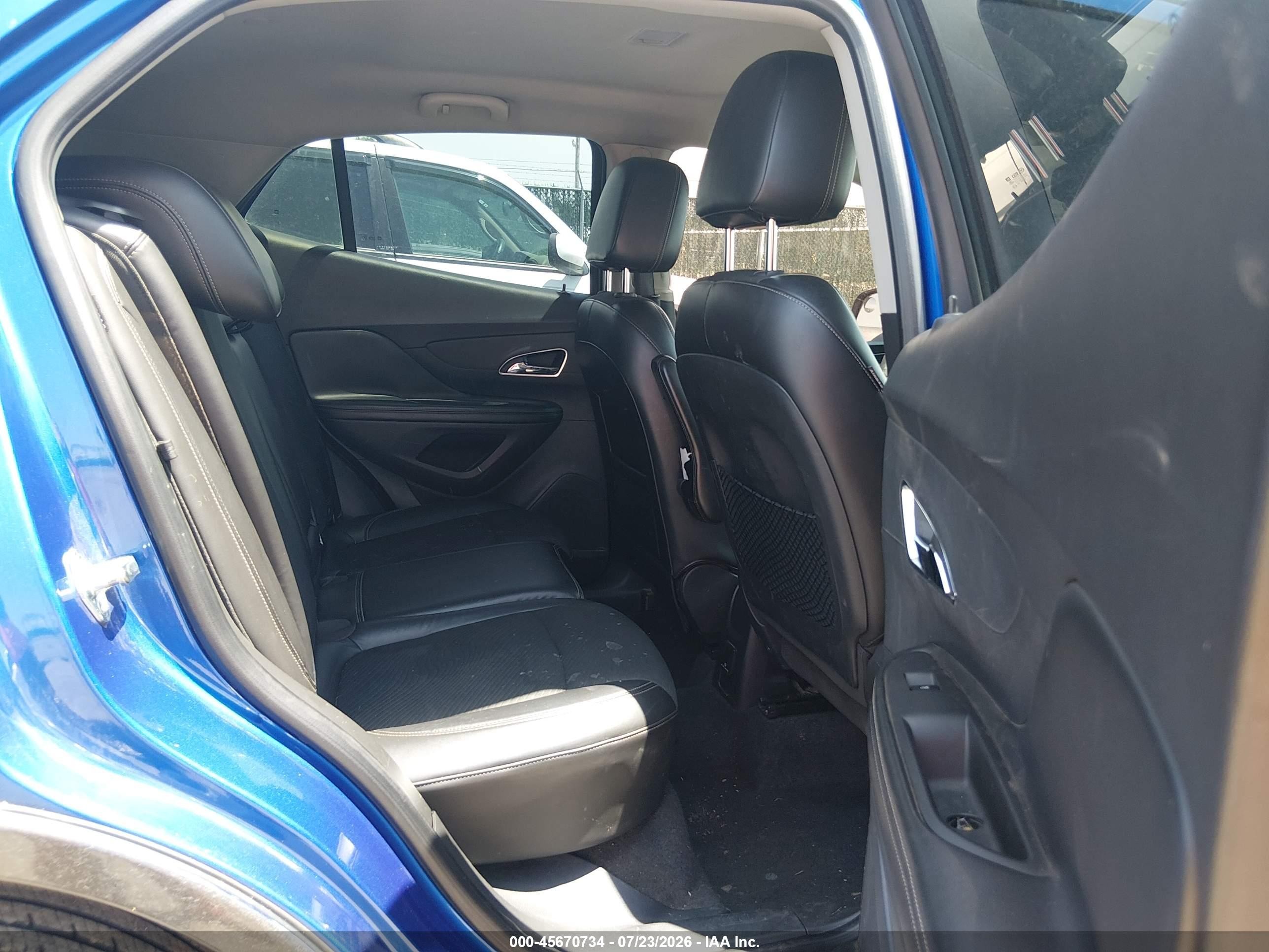 2013 Buick Encore Convenience Blue vin: KL4CJBSB0DB126318