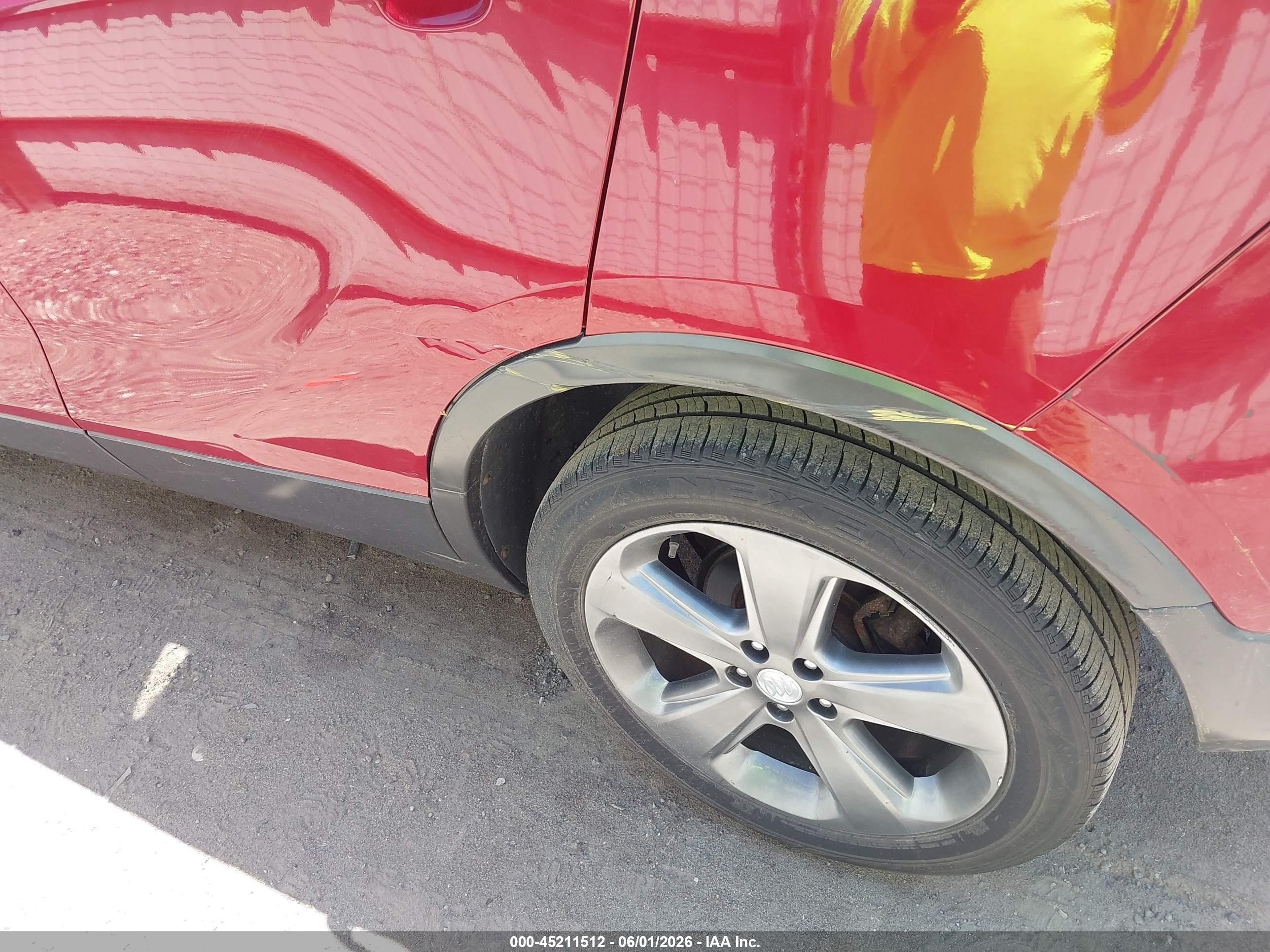 2013 Buick Encore Convenience Красный vin: KL4CJBSB0DB211711
