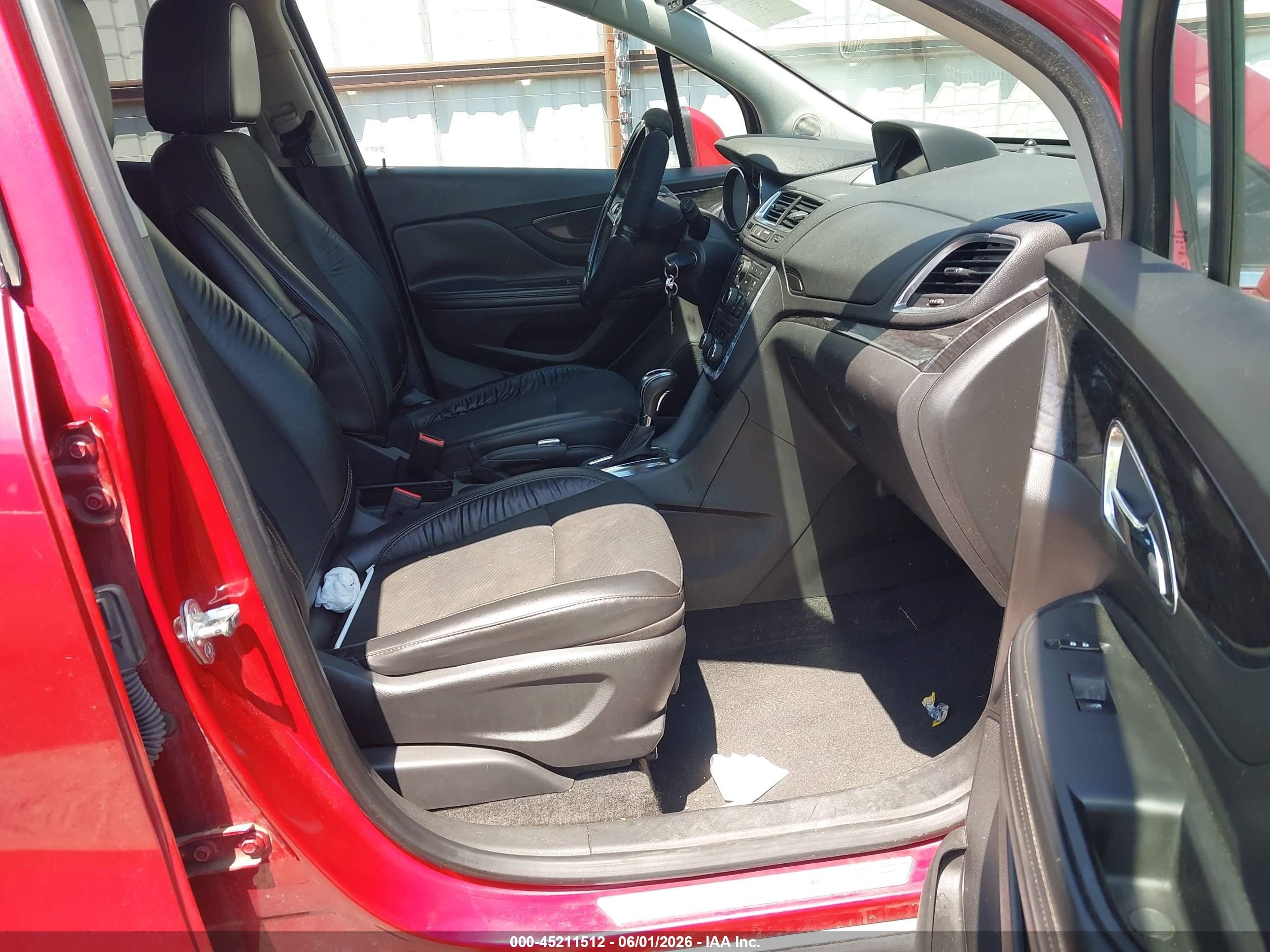 2013 Buick Encore Convenience Красный vin: KL4CJBSB0DB211711