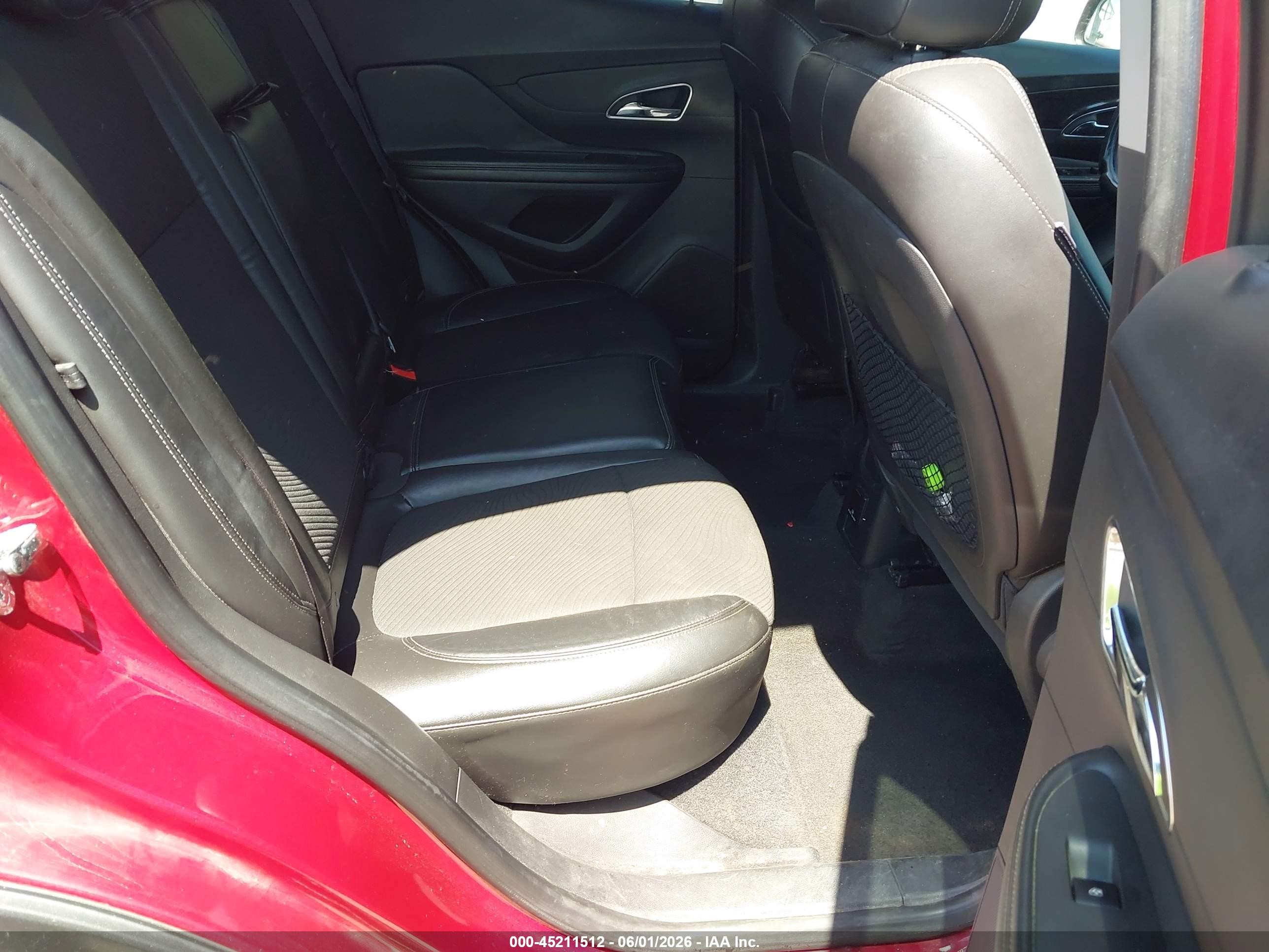 2013 Buick Encore Convenience Красный vin: KL4CJBSB0DB211711