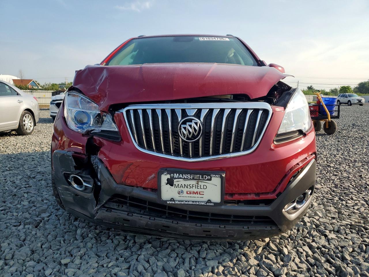 2015 Buick Encore Convenience Red vin: KL4CJBSB0FB116651