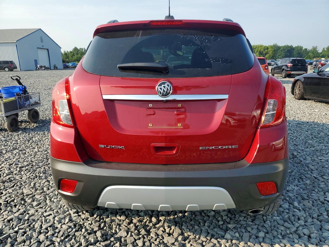 2015 Buick Encore Convenience Red vin: KL4CJBSB0FB116651
