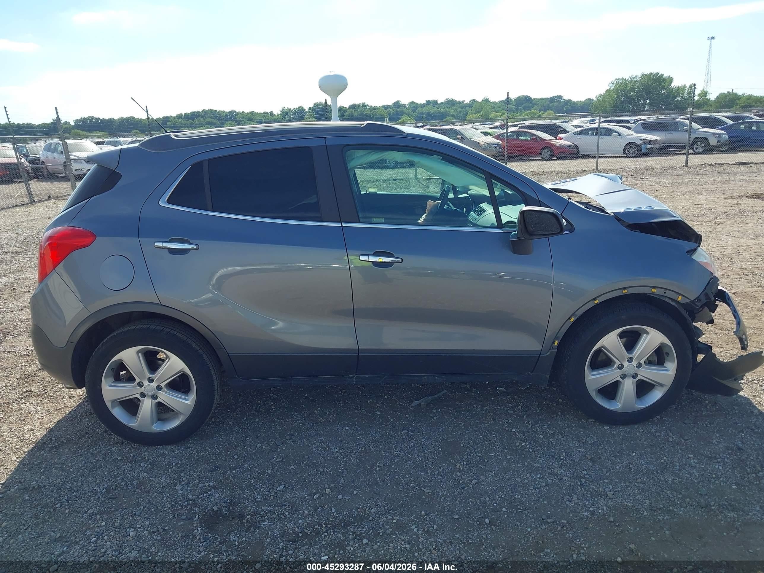 2015 Buick Encore Convenience Gray vin: KL4CJBSB0FB133661