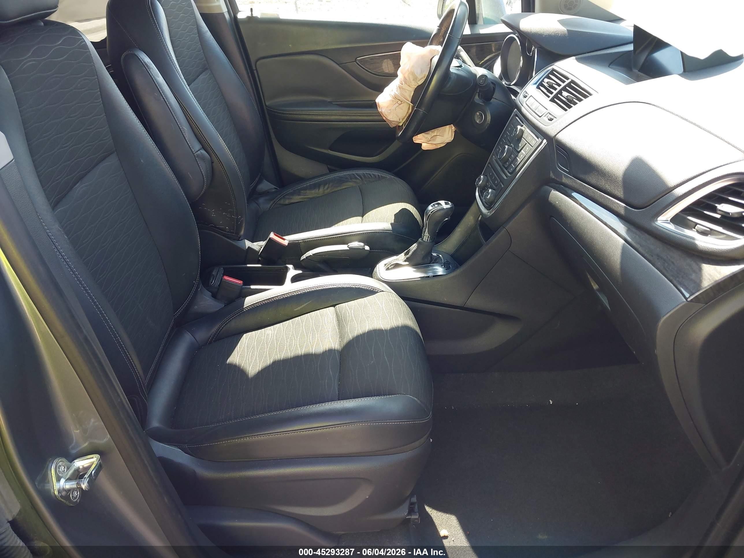 2015 Buick Encore Convenience Gray vin: KL4CJBSB0FB133661