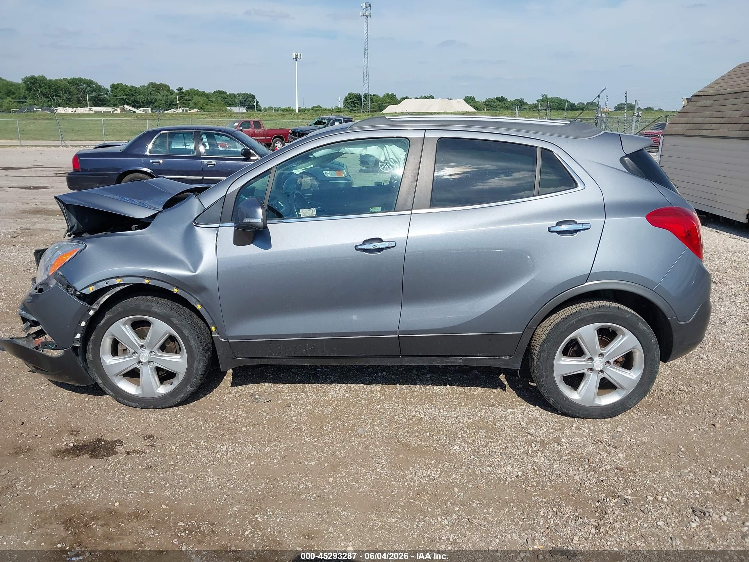 2015 Buick Encore Convenience Gray vin: KL4CJBSB0FB133661