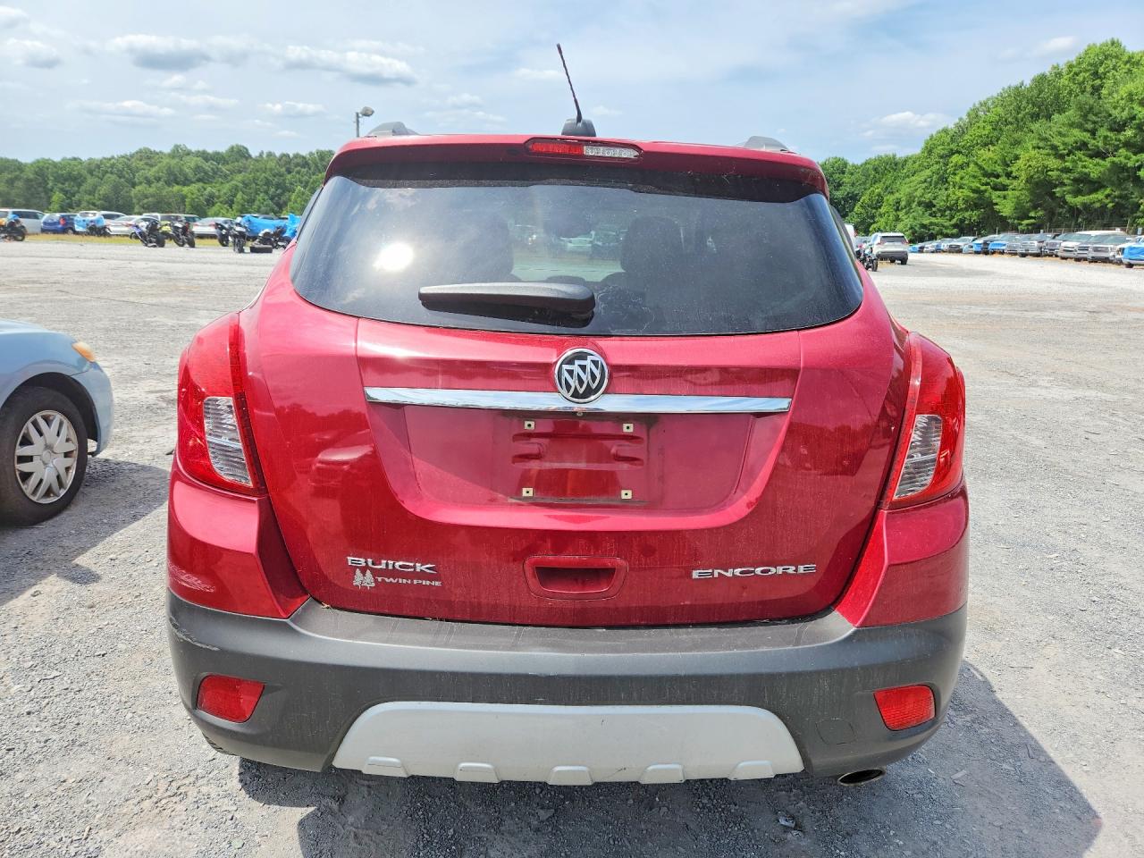 2015 Buick Encore Convenience Red vin: KL4CJBSB0FB137841