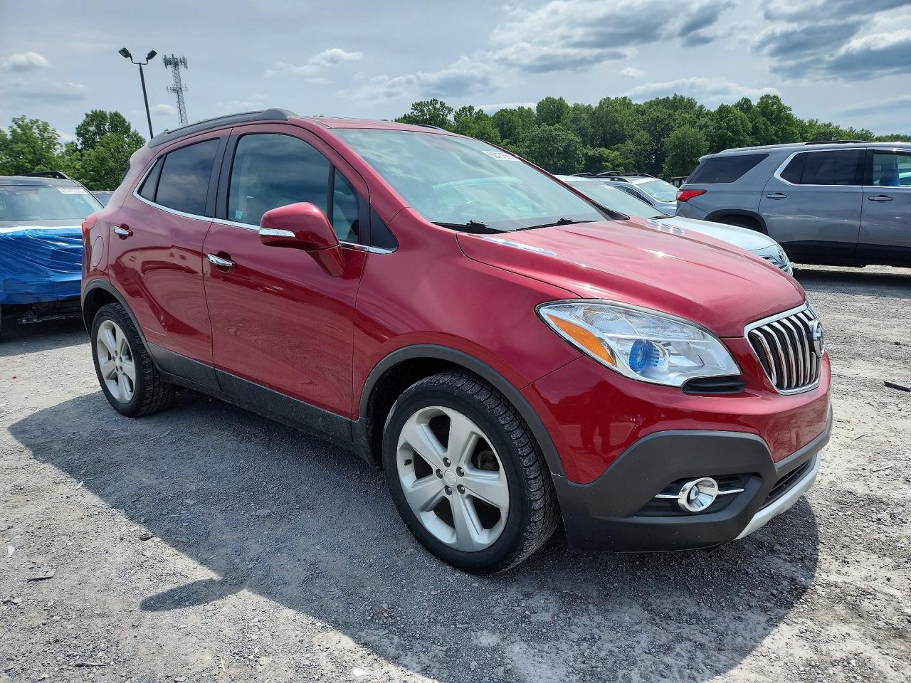 2015 Buick Encore Convenience Red vin: KL4CJBSB0FB137841