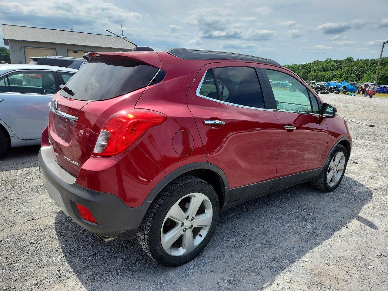 2015 Buick Encore Convenience Red vin: KL4CJBSB0FB137841