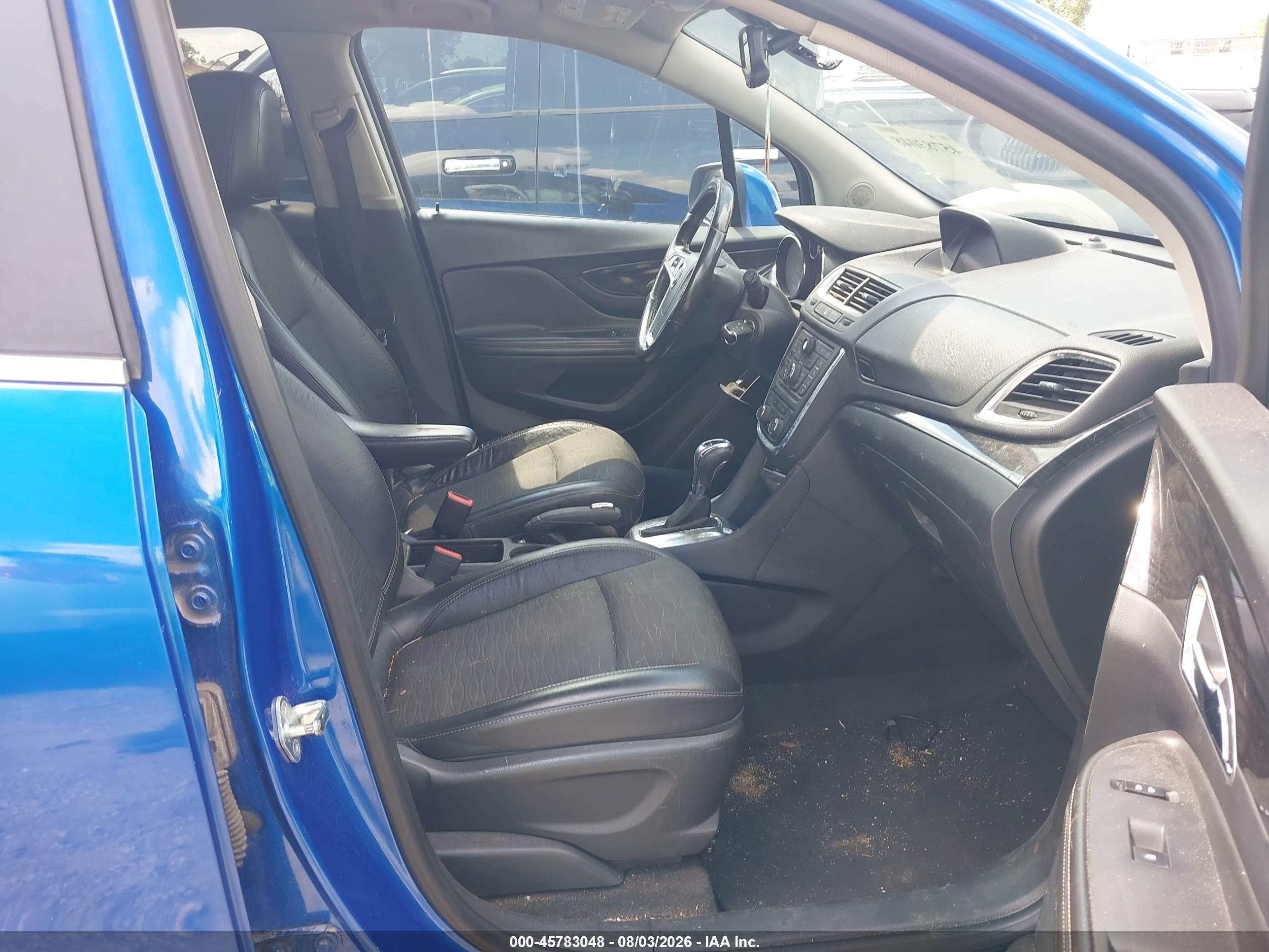 2015 Buick Encore Convenience Blue vin: KL4CJBSB0FB172945