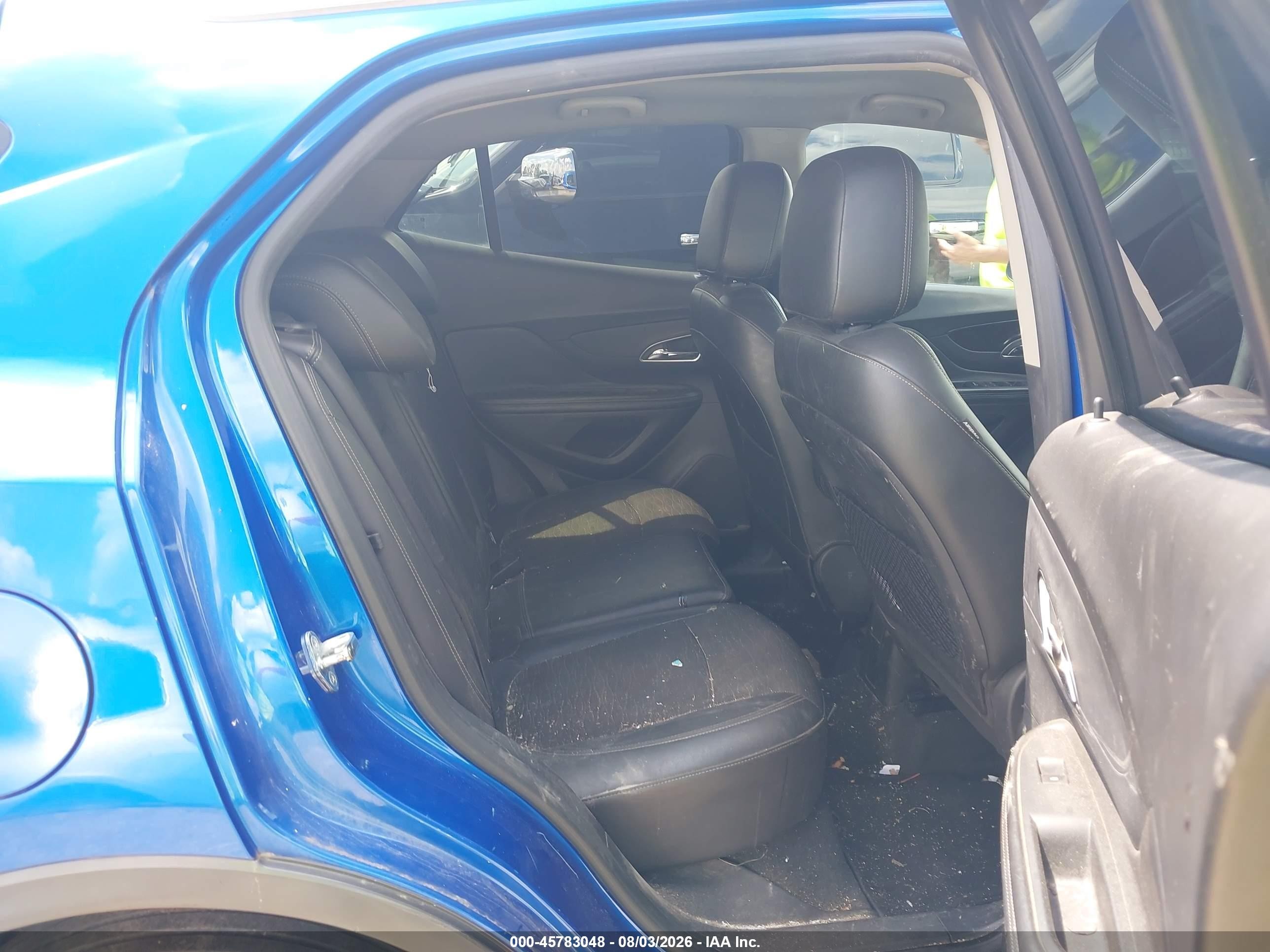 2015 Buick Encore Convenience Blue vin: KL4CJBSB0FB172945