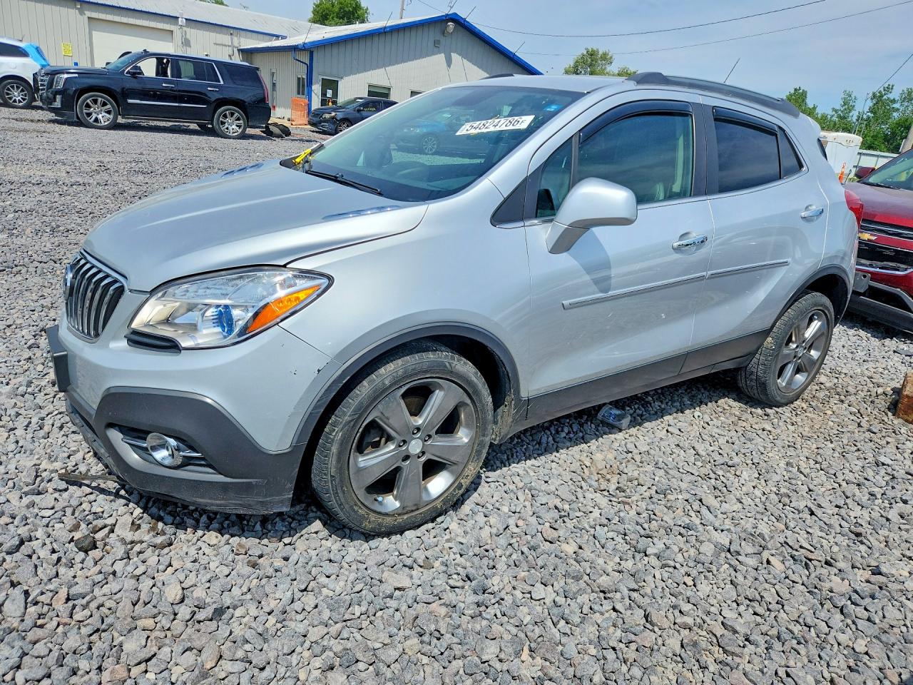 2013 Buick Encore Convenience Серебряный vin: KL4CJBSB1DB131625