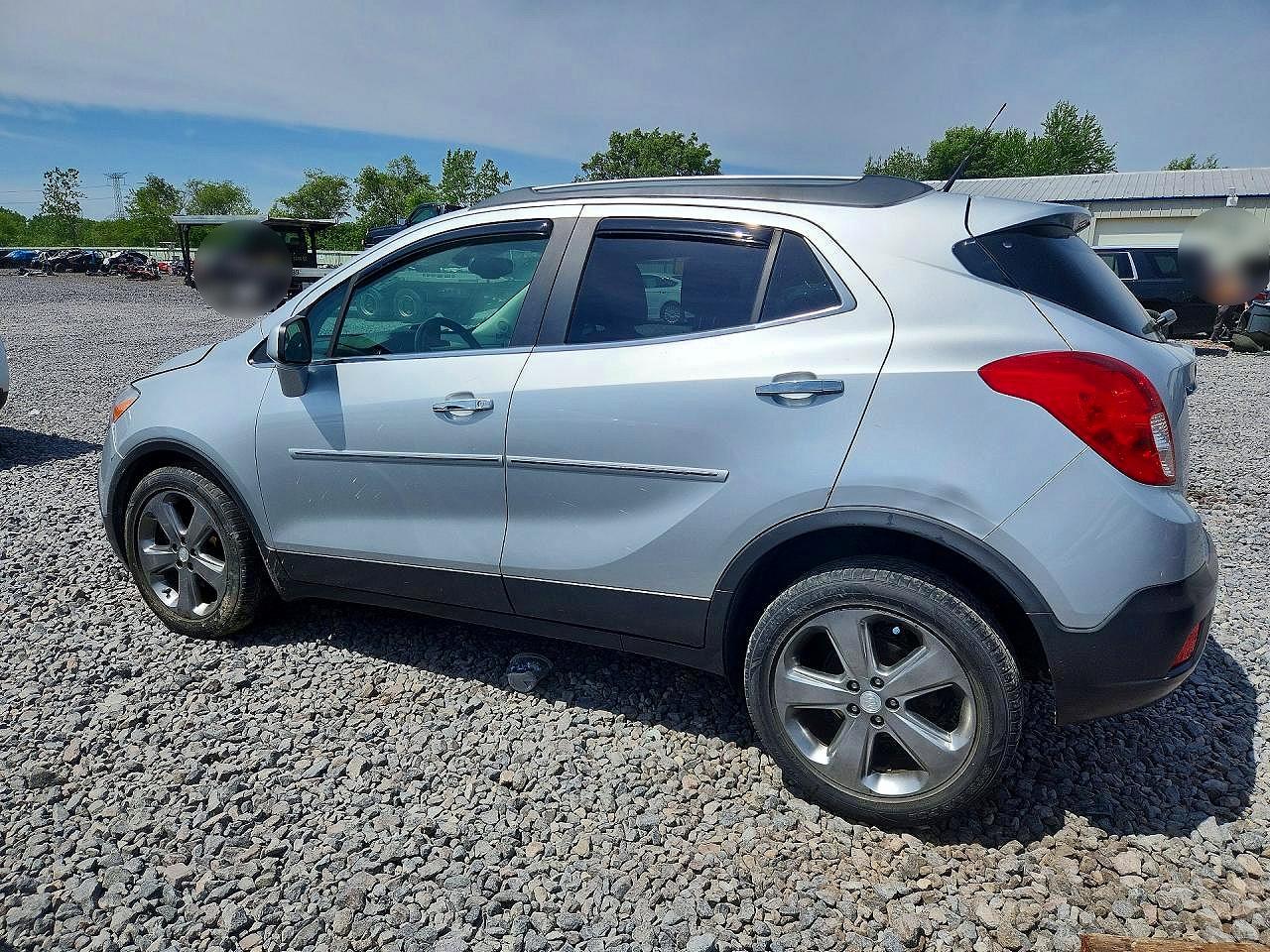 2013 Buick Encore Convenience Silver vin: KL4CJBSB1DB131625
