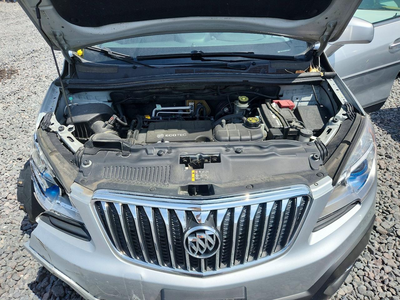 2013 Buick Encore Convenience Silver vin: KL4CJBSB1DB131625