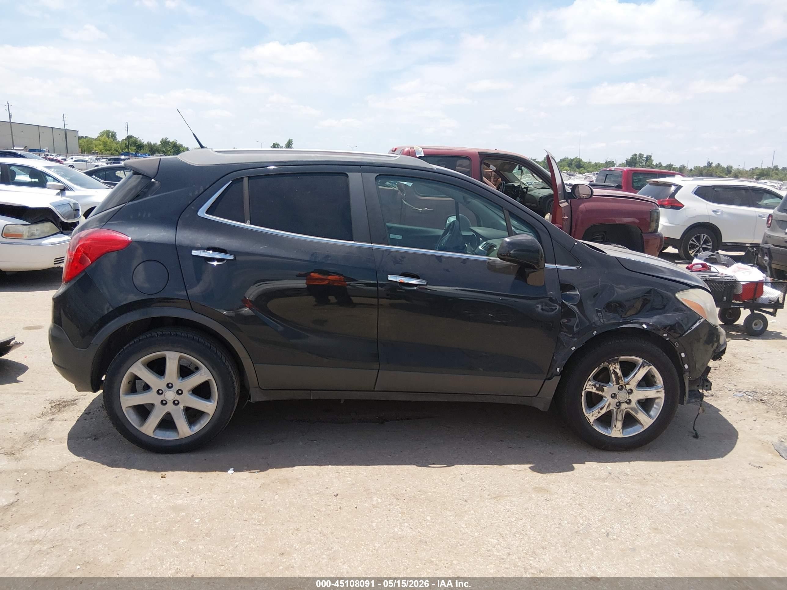 2013 Buick Encore Convenience Black vin: KL4CJBSB1DB193882