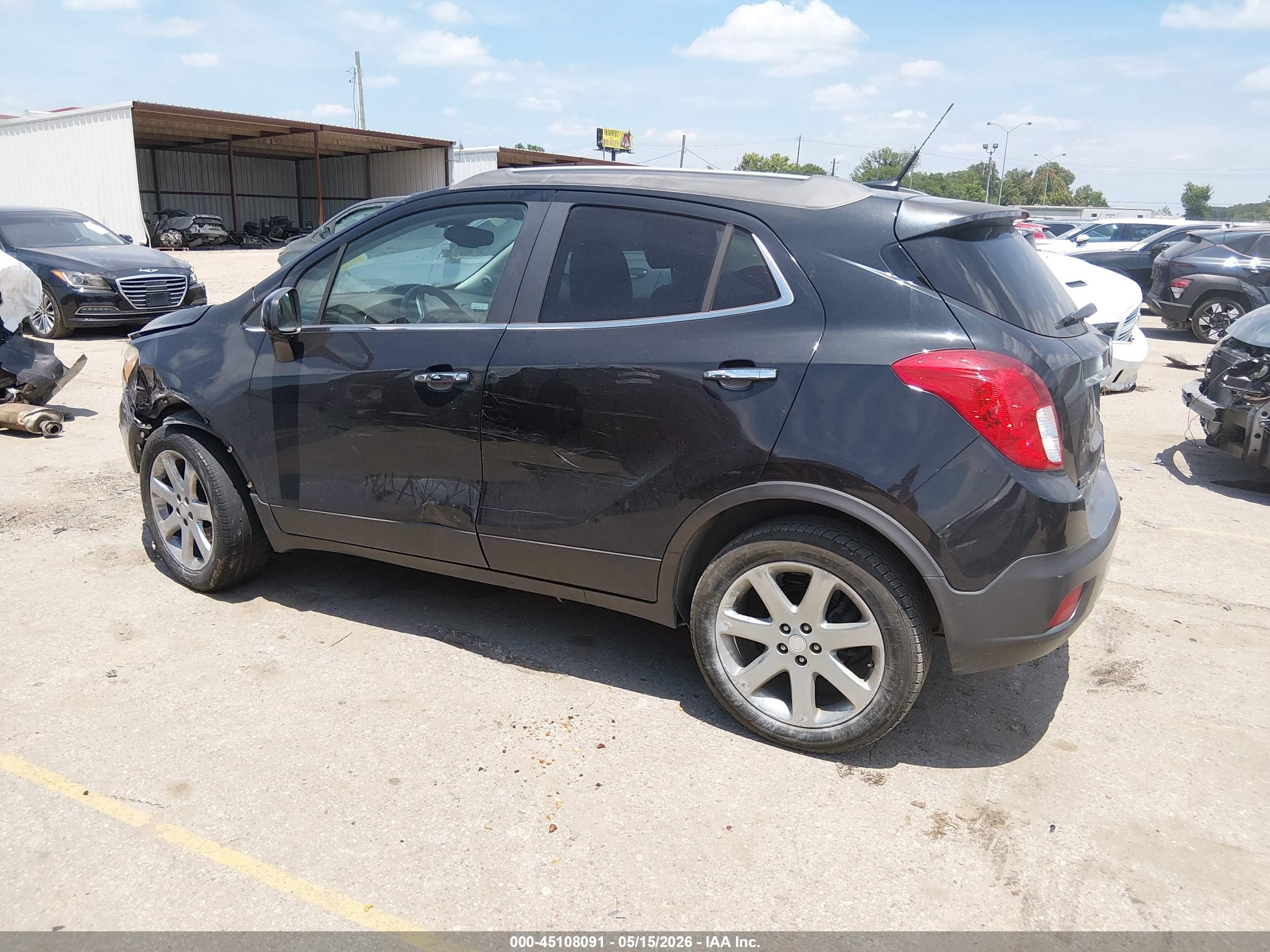 2013 Buick Encore Convenience Black vin: KL4CJBSB1DB193882