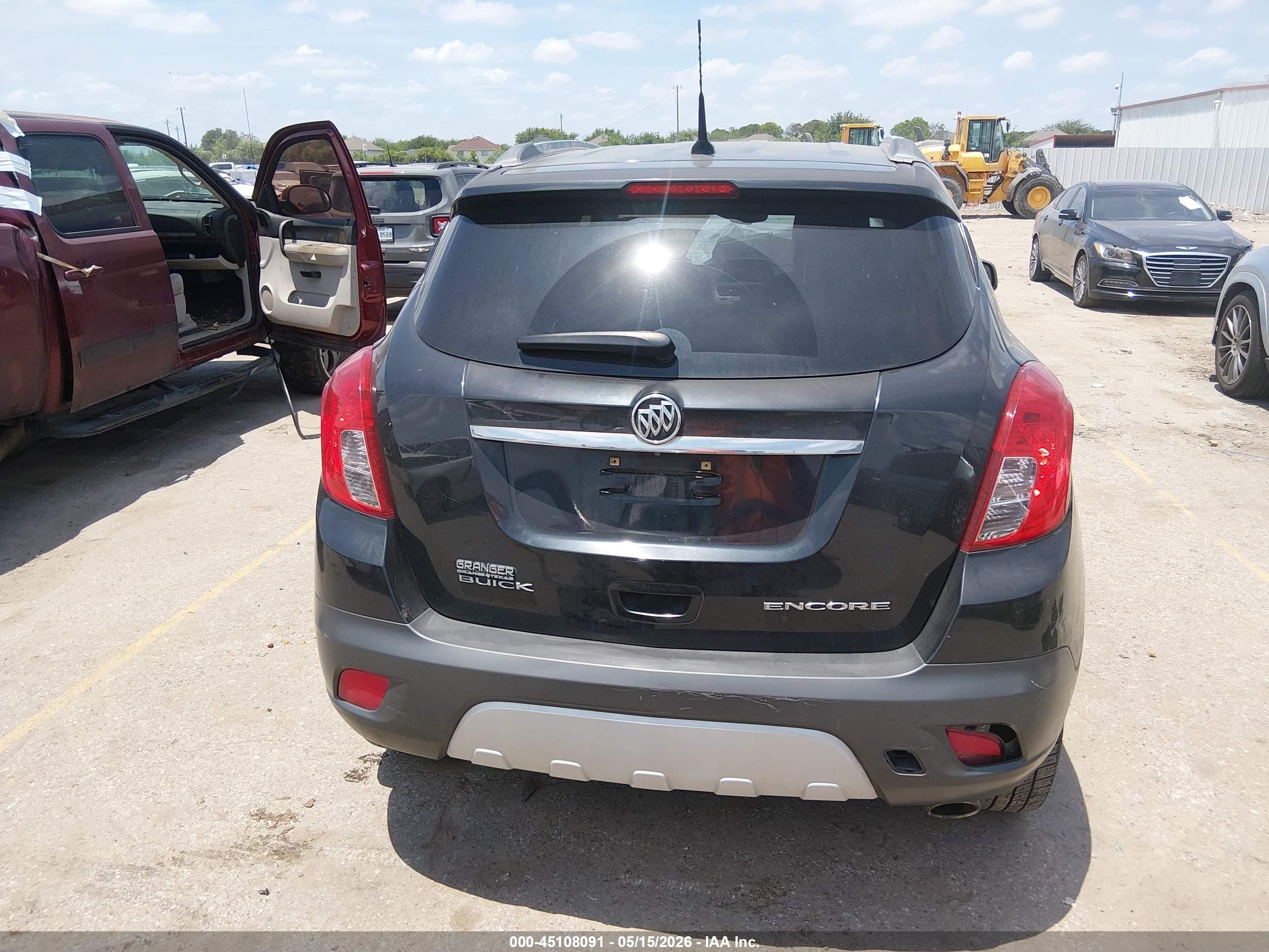 2013 Buick Encore Convenience Black vin: KL4CJBSB1DB193882