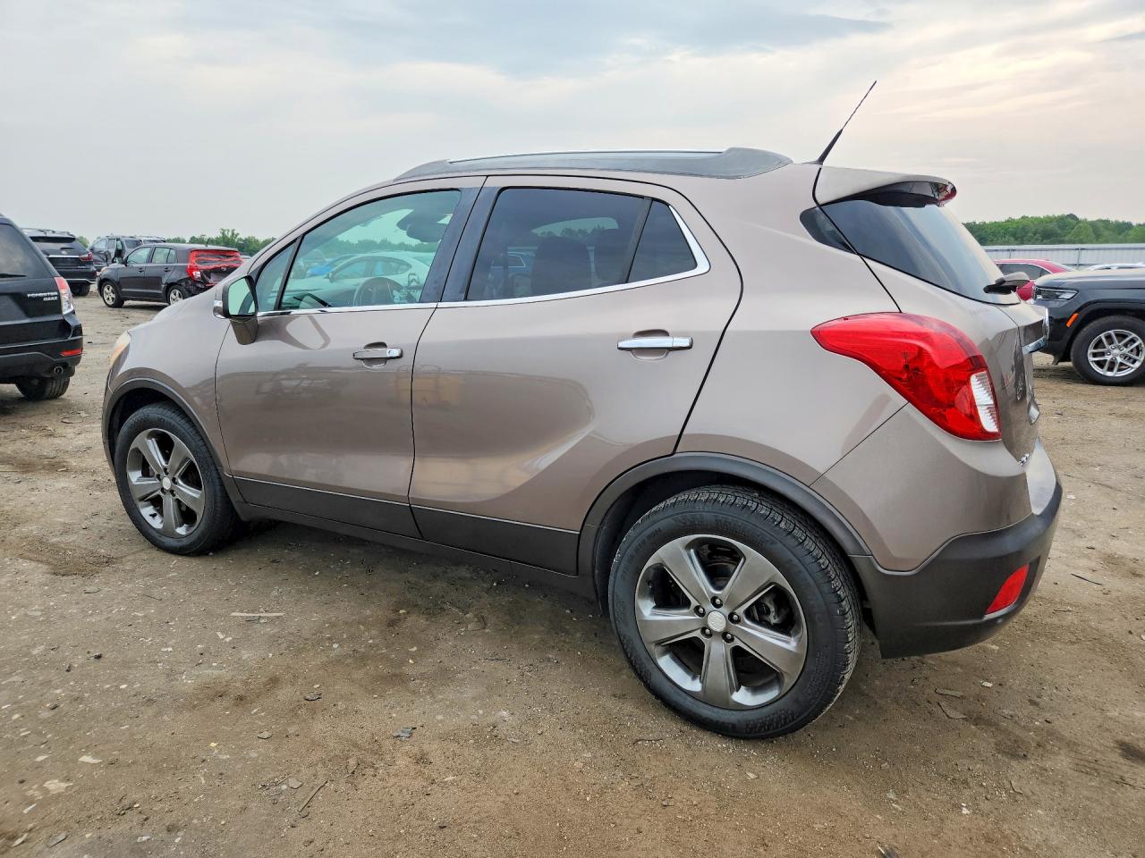 2014 Buick Encore Convenience Brown vin: KL4CJBSB1EB784280