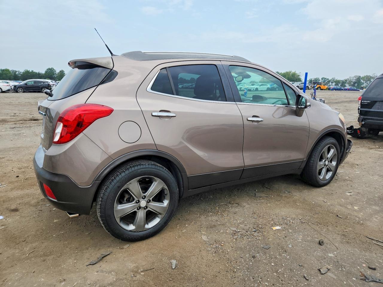 2014 Buick Encore Convenience Brown vin: KL4CJBSB1EB784280